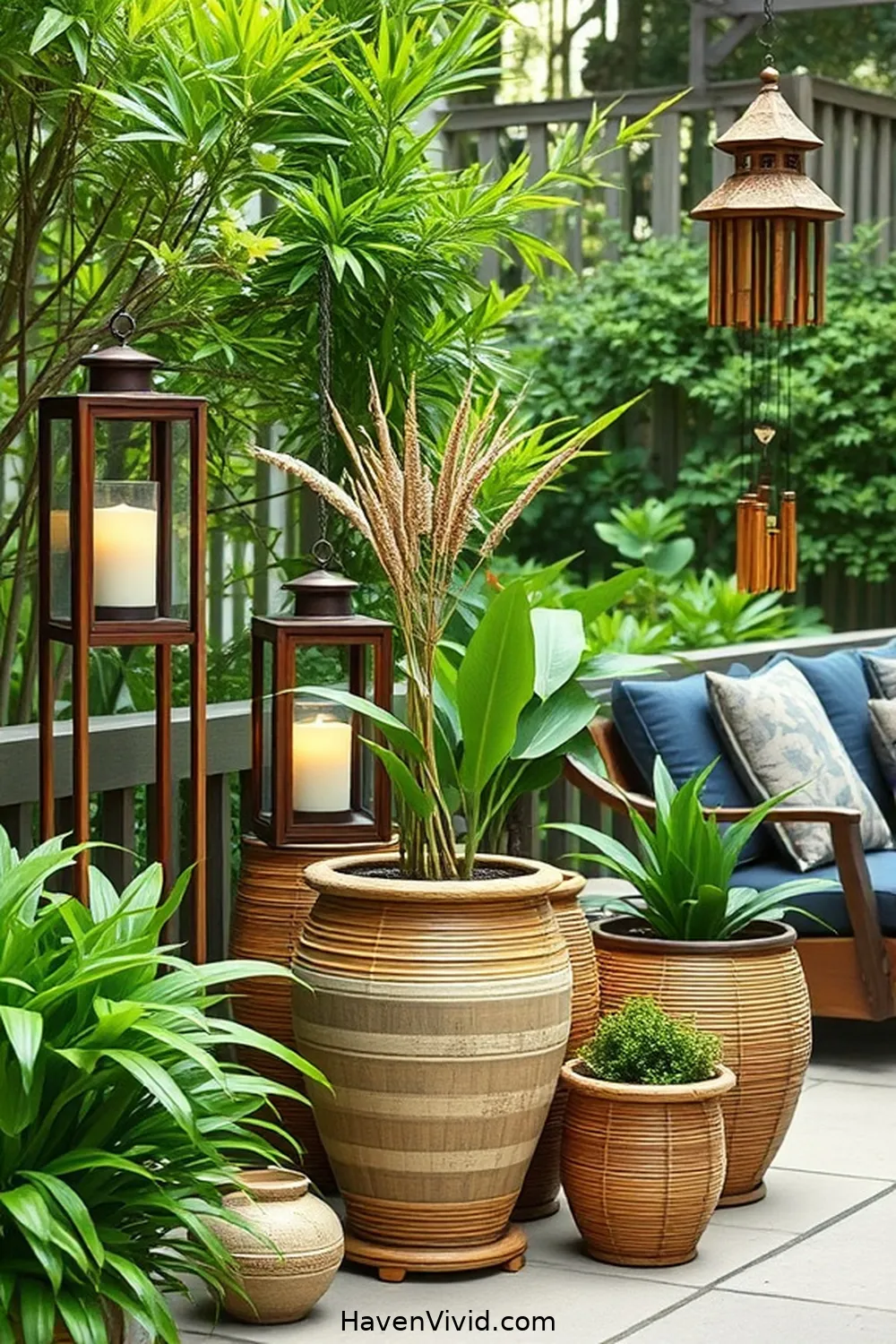 10 Artistic Ways of Using Bamboo in Outdoor Patio Spaces 10 Bamboo Accessories: Functional Items With Flair for 10 Artistic Ways of Using Bamboo in Outdoor Patio Spaces