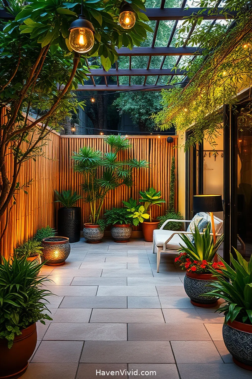 10 Artistic Ways of Using Bamboo in Outdoor Patio Spaces 3 Bamboo Fencing: Create Privacy and Define Your Space for 10 Artistic Ways of Using Bamboo in Outdoor Patio Spaces