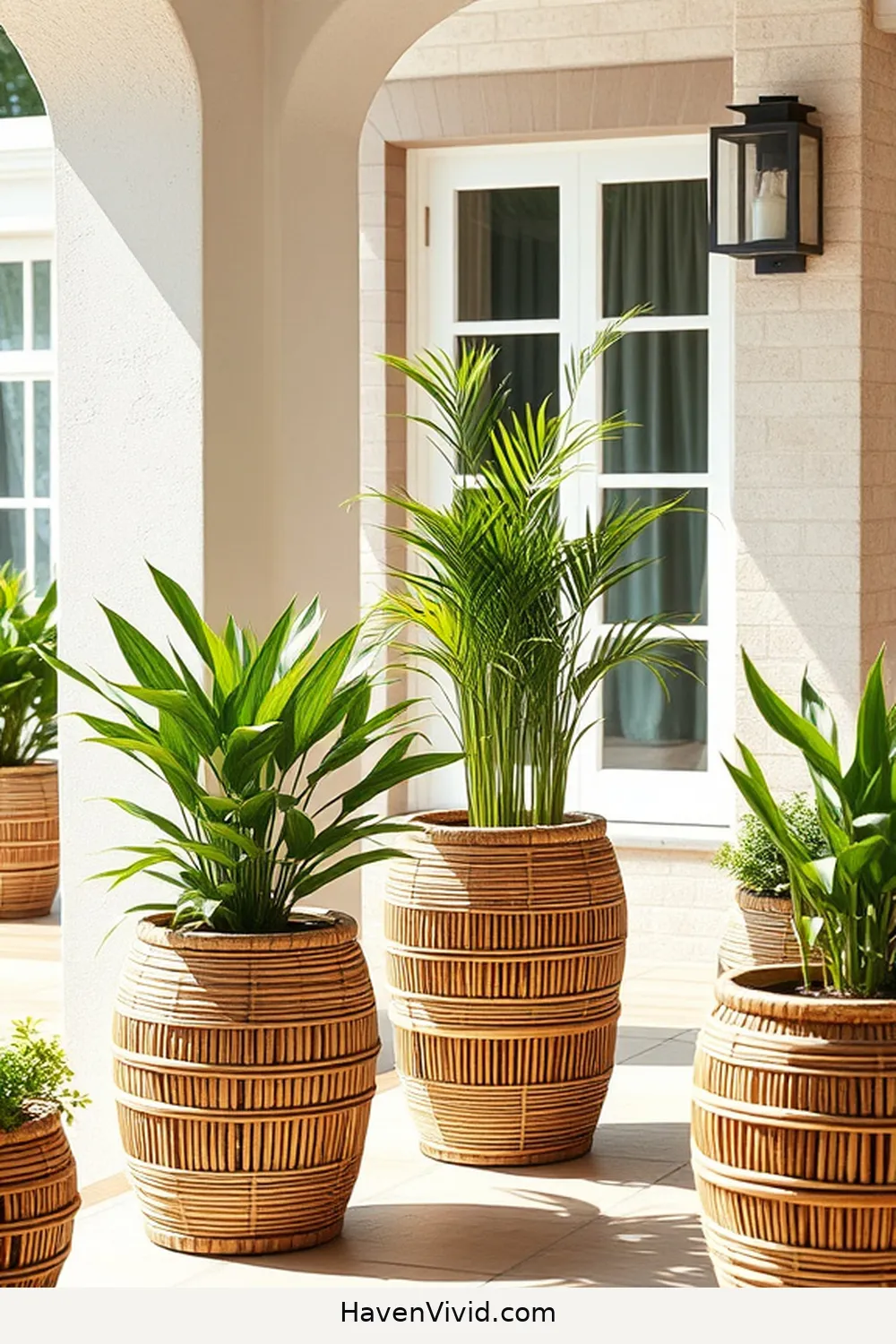 10 Artistic Ways of Using Bamboo in Outdoor Patio Spaces 4 Bamboo Planters: Unique Ways to Showcase Plants for 10 Artistic Ways of Using Bamboo in Outdoor Patio Spaces