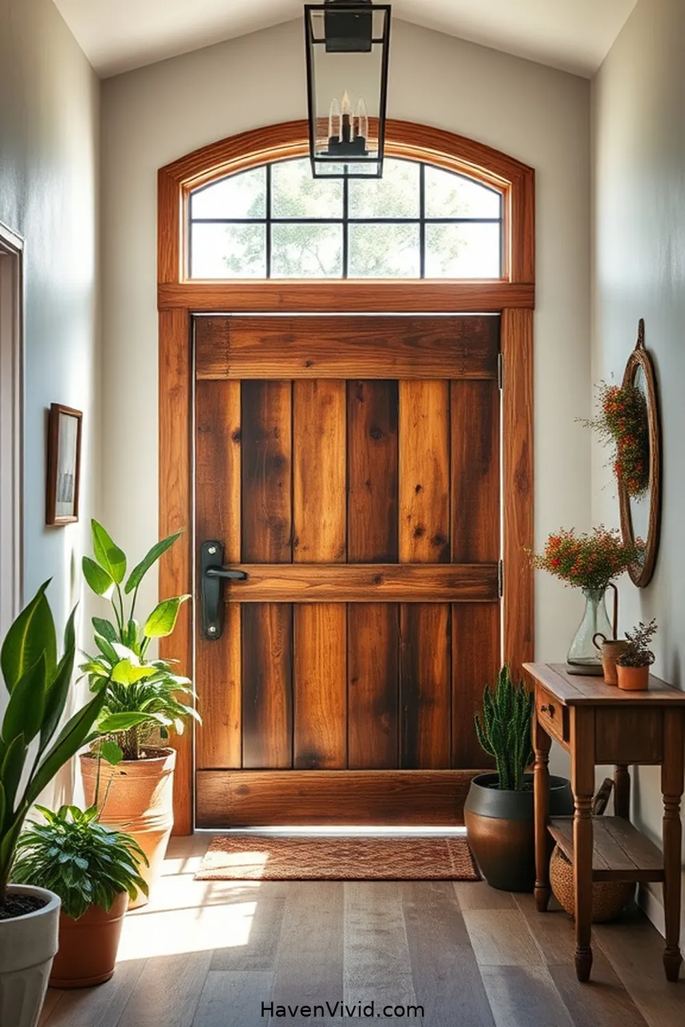 10 Creative Artistic Entryway Designs Using Reclaimed Materials 4 Reclaimed Barn Door Entryway for 10 Creative Artistic Entryway Designs Using Reclaimed Materials