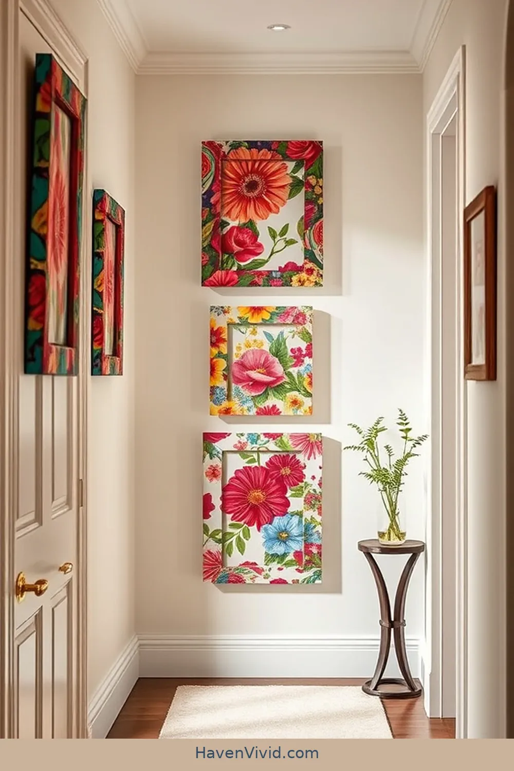 10 Creative Ways for Eco-Friendly Hallway Living Using Upcycled Fabric 11 Custom Fabric Photo Frames for 10 Creative Ways for Eco-Friendly Hallway Living Using Upcycled Fabric
