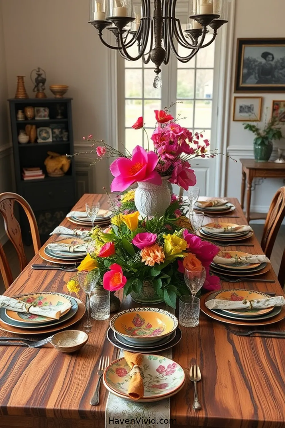 10 Creative Ways for Family-Friendly Living in Your Dining Room Using Upcycled Fabric 7 Attractive Centerpieces for 10 Creative Ways for Family-Friendly Living in Your Dining Room Using Upcycled Fabric
