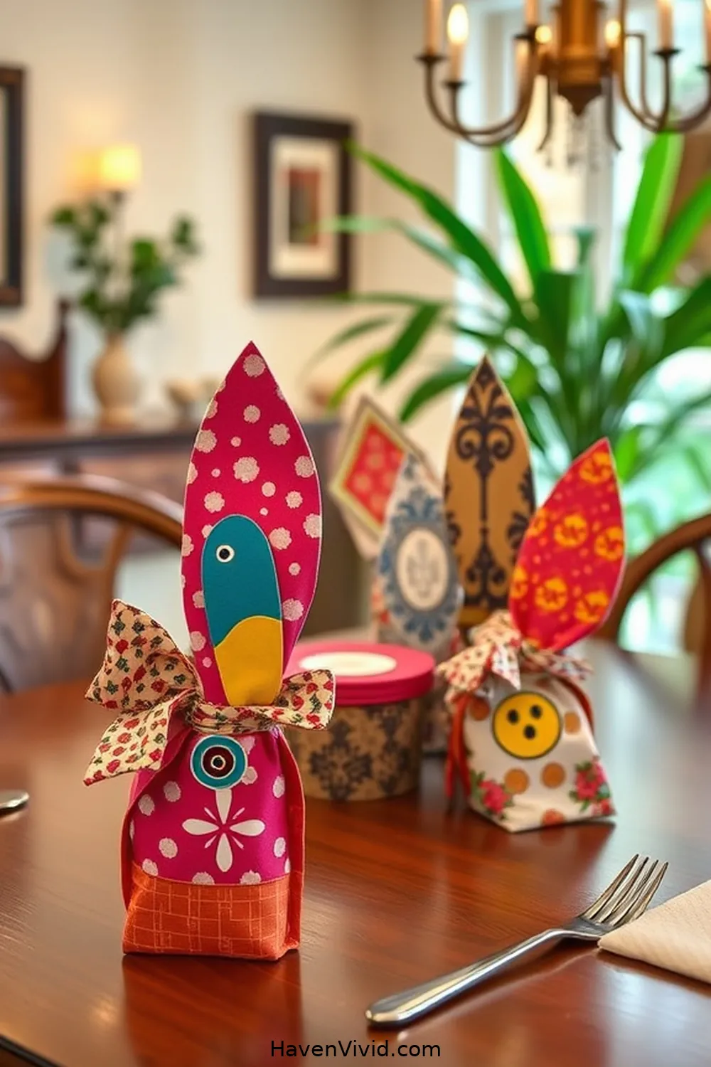 10 Creative Ways for Family-Friendly Living in Your Dining Room Using Upcycled Fabric 5 Whimsical Napkin Holders for 10 Creative Ways for Family-Friendly Living in Your Dining Room Using Upcycled Fabric