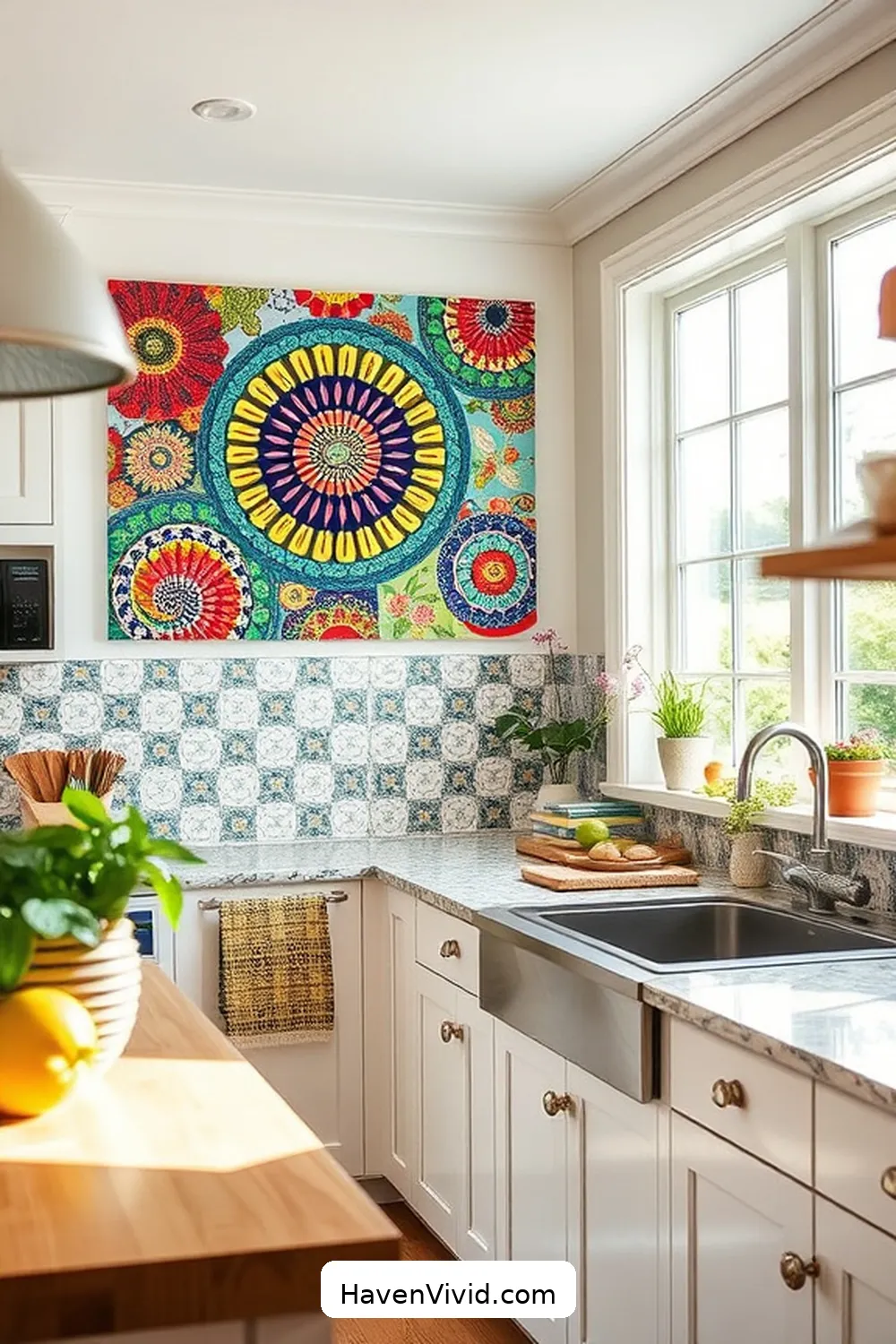 10 Creative Ways to Embrace Eco-Friendly Living in Your Kitchen Using Upcycled Fabric 10 Brighten up With Fabric Wall Art for 10 Creative Ways to Embrace Eco-Friendly Living in Your Kitchen Using Upcycled Fabric