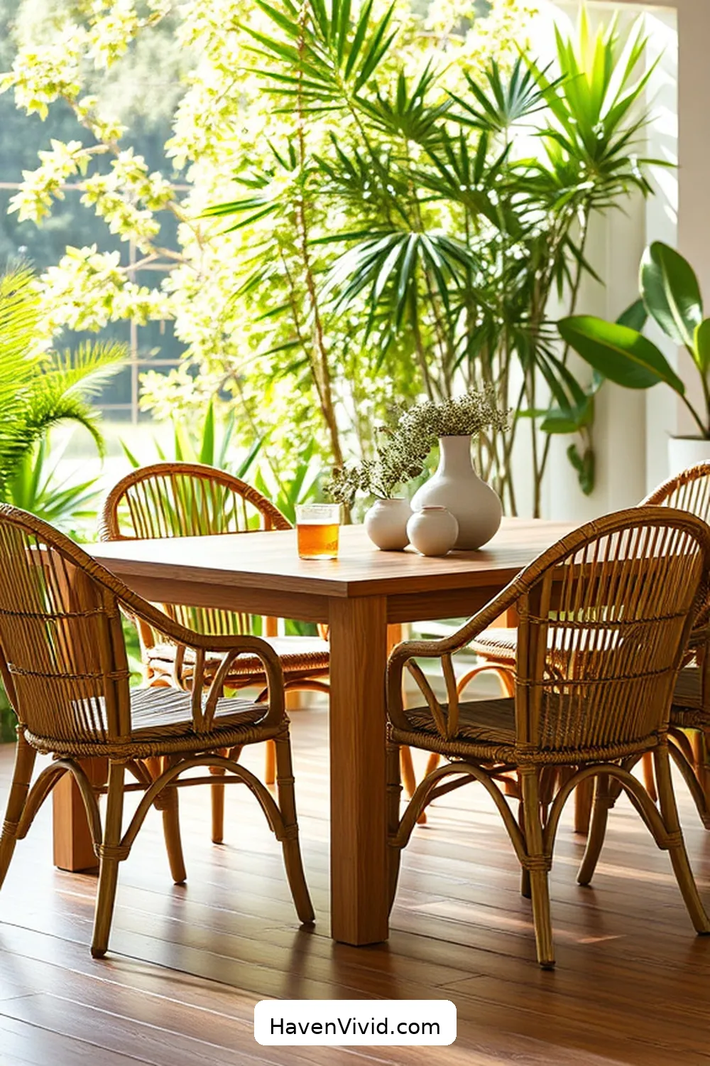 10 Essential Natural Fiber Elements for a Family-Friendly Dining Room 3 Bamboo Dining Chairs: Stylish and Sustainable for 10 Essential Natural Fiber Elements for a Family-Friendly Dining Room
