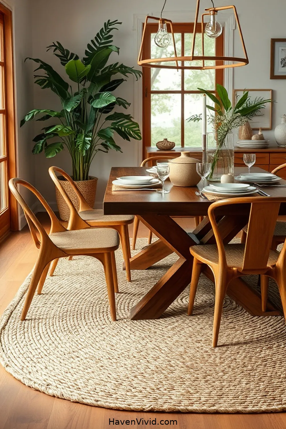 10 Essential Natural Fiber Elements for a Family-Friendly Dining Room 2 Jute Rugs: The Perfect Foundation for 10 Essential Natural Fiber Elements for a Family-Friendly Dining Room