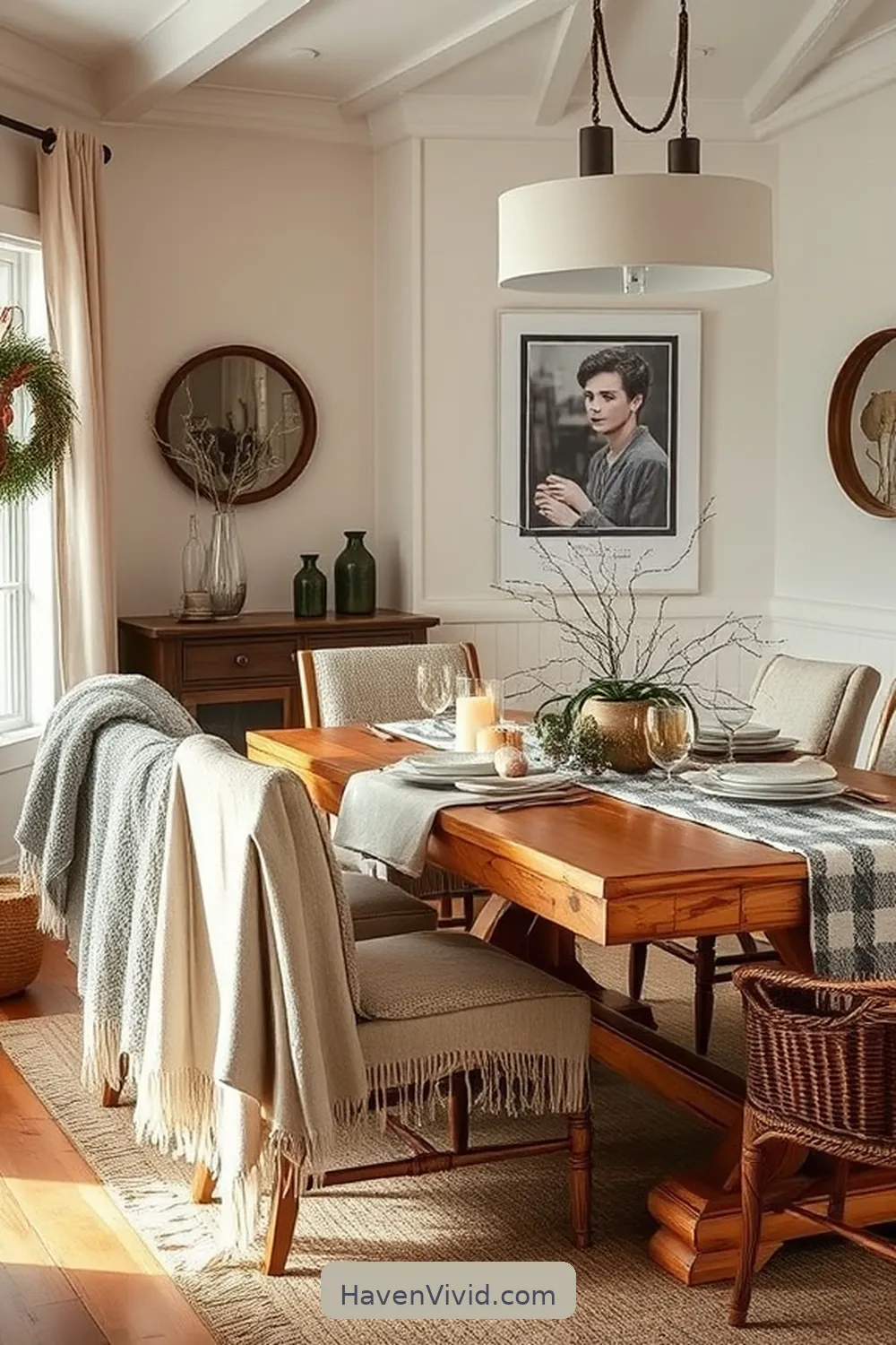10 Essential Natural Fiber Elements for a Family-Friendly Dining Room 9 Wool Throws: Cozy Accents for Cooler Evenings for 10 Essential Natural Fiber Elements for a Family-Friendly Dining Room