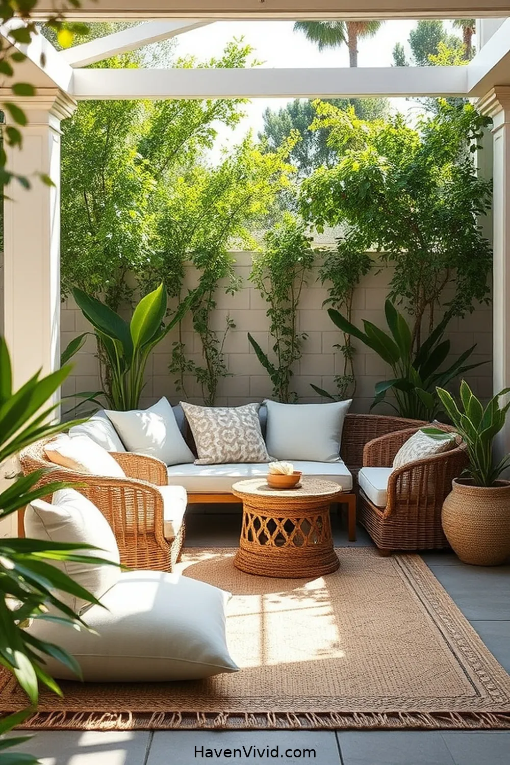 10 Essential Tips for Eco-Friendly Living on Outdoor Patios Using Natural Fibers 3 Opt for Natural Fiber Textiles for 10 Essential Tips for Eco-Friendly Living on Outdoor Patios Using Natural Fibers