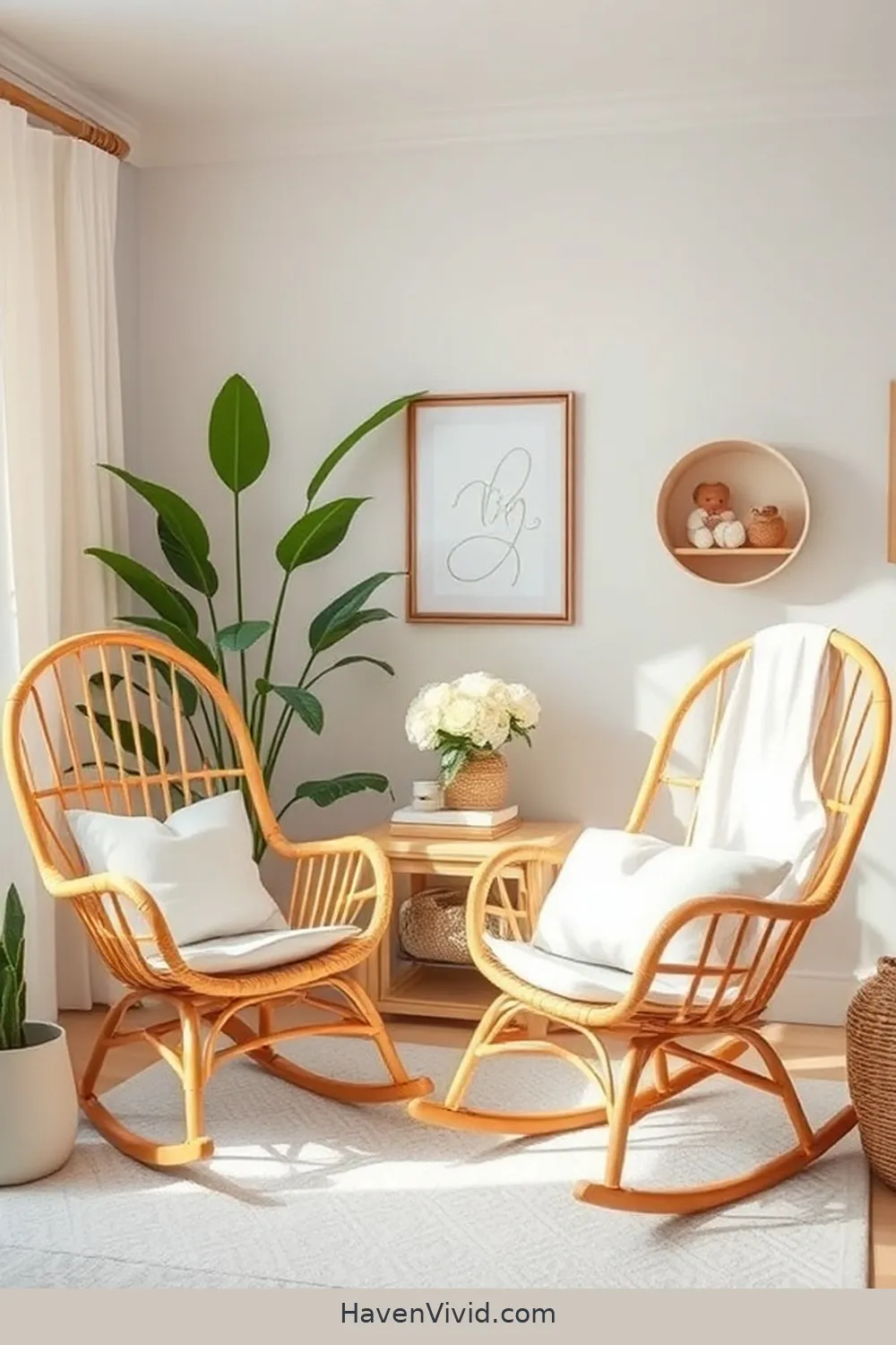 10 Stunning Ways to Embrace Coastal Living Using Bamboo in Your Nursery 4 Bamboo Rocking Chairs for Cozy Feeding Moments for 10 Stunning Ways to Embrace Coastal Living Using Bamboo in Your Nursery