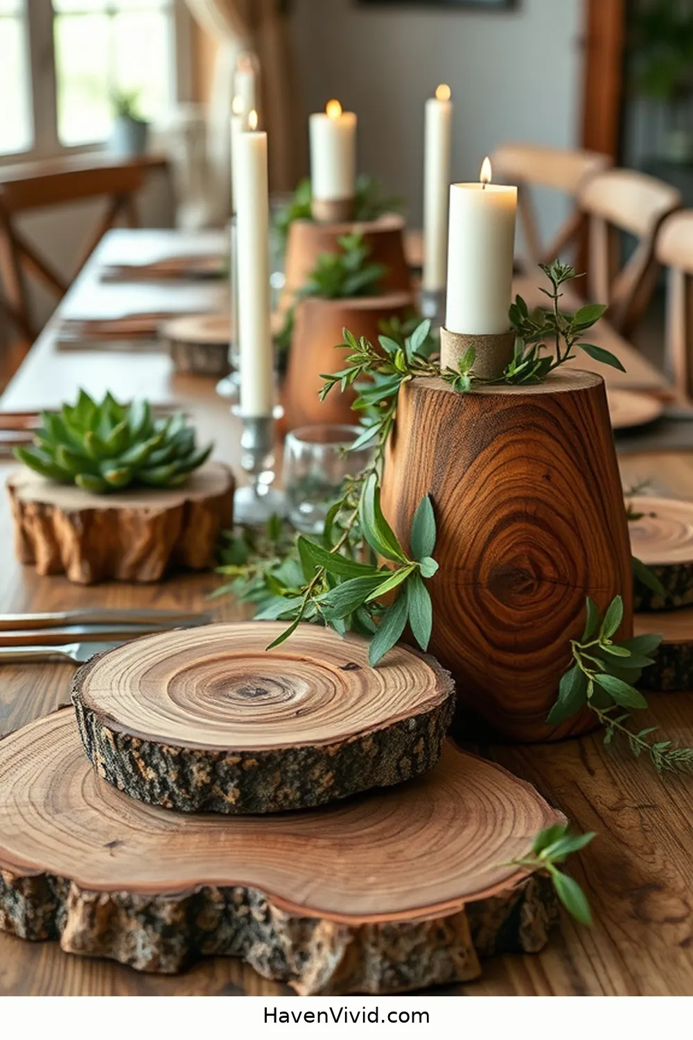 10 Stunning Ways to Use Recycled Wood in Your Urban Living Dining Room 6 Eco-Friendly Wood Centerpieces for 10 Stunning Ways to Use Recycled Wood in Your Urban Living Dining Room
