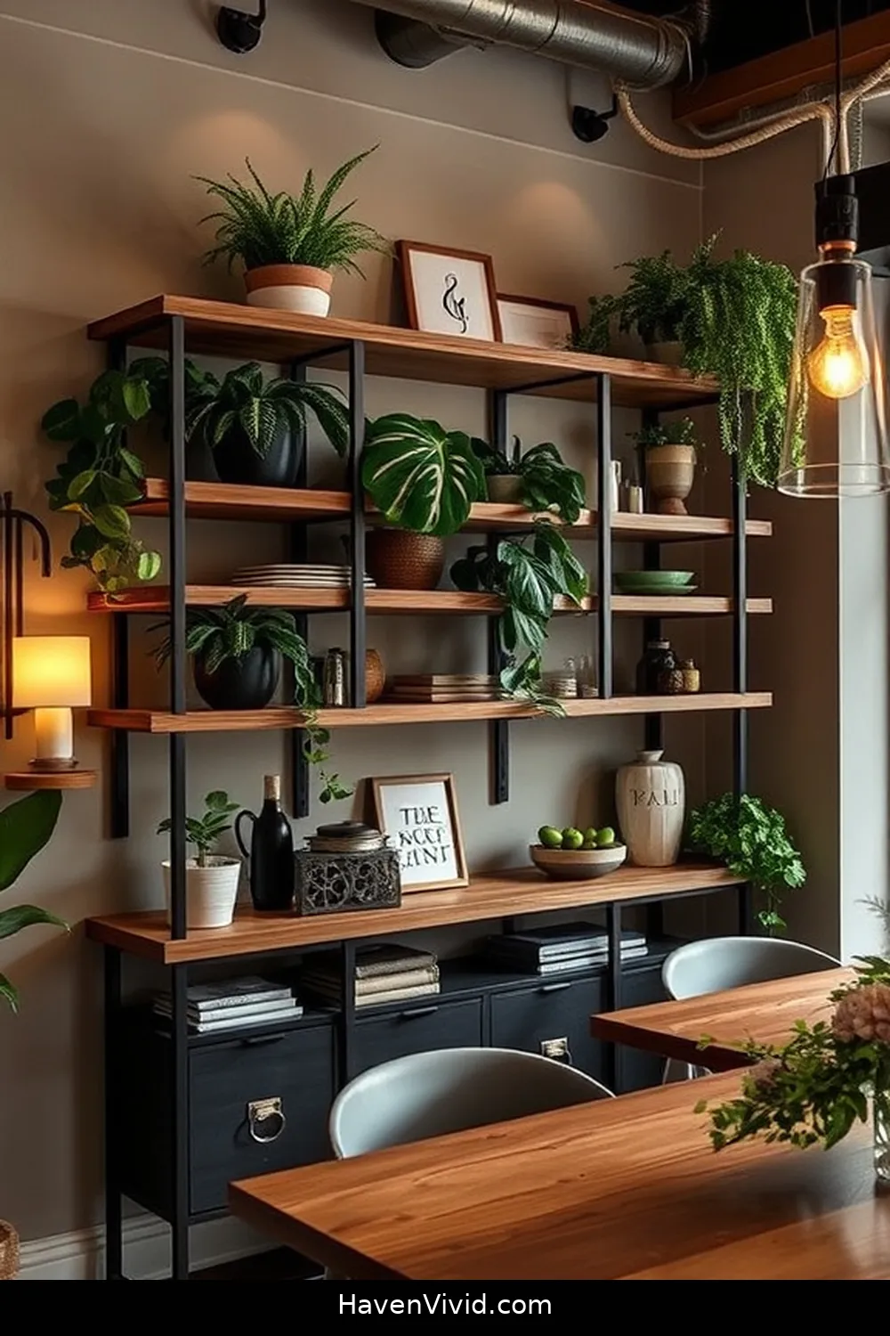 10 Stunning Ways to Use Recycled Wood in Your Urban Living Dining Room 3 Stylish Recycled Wood Shelving for 10 Stunning Ways to Use Recycled Wood in Your Urban Living Dining Room