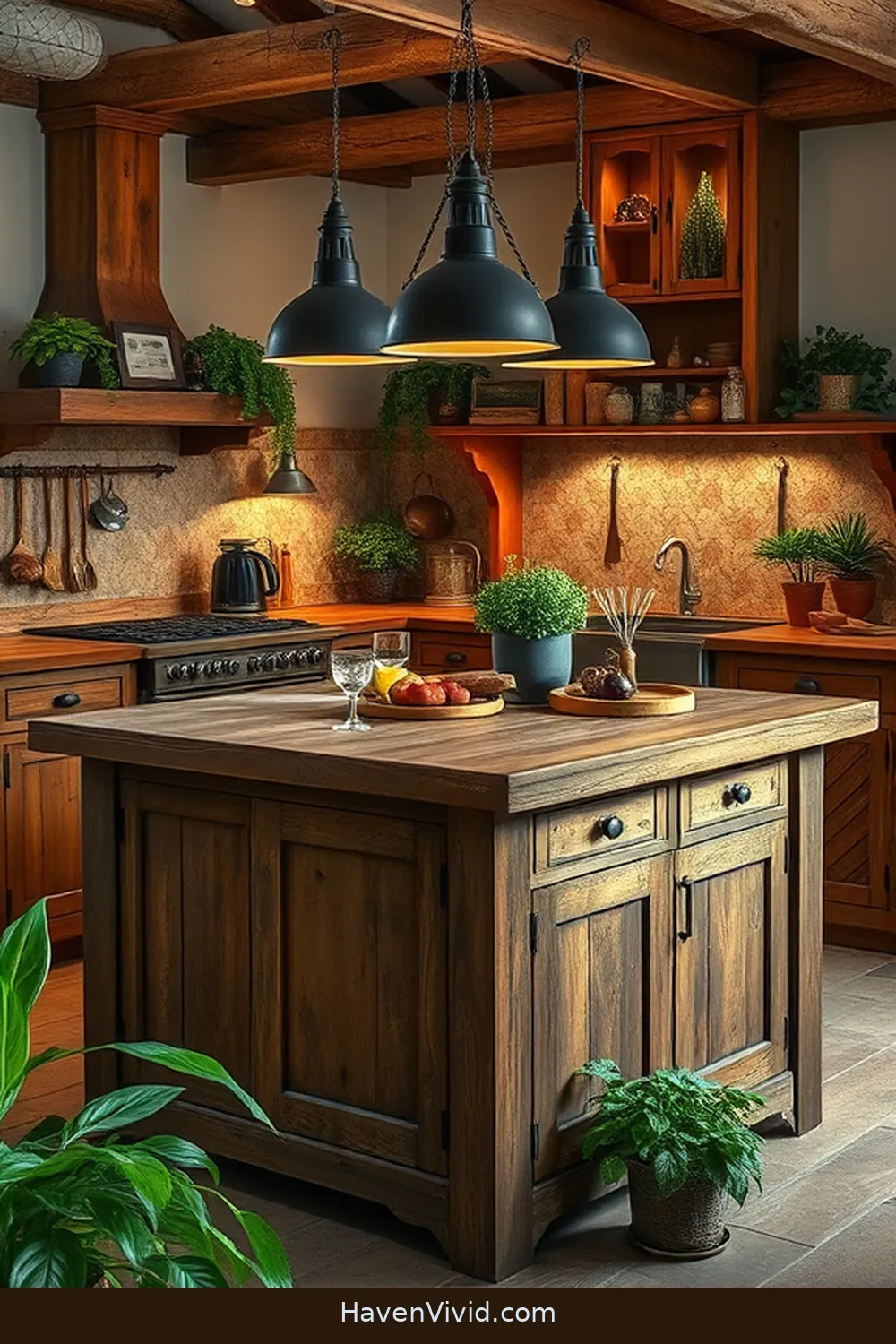 10 Ways to Achieve a Glamorous Kitchen Lifestyle Using Recycled Wood 5 Charming Kitchen Islands With Vintage Timber for 10 Ways to Achieve a Glamorous Kitchen Lifestyle Using Recycled Wood