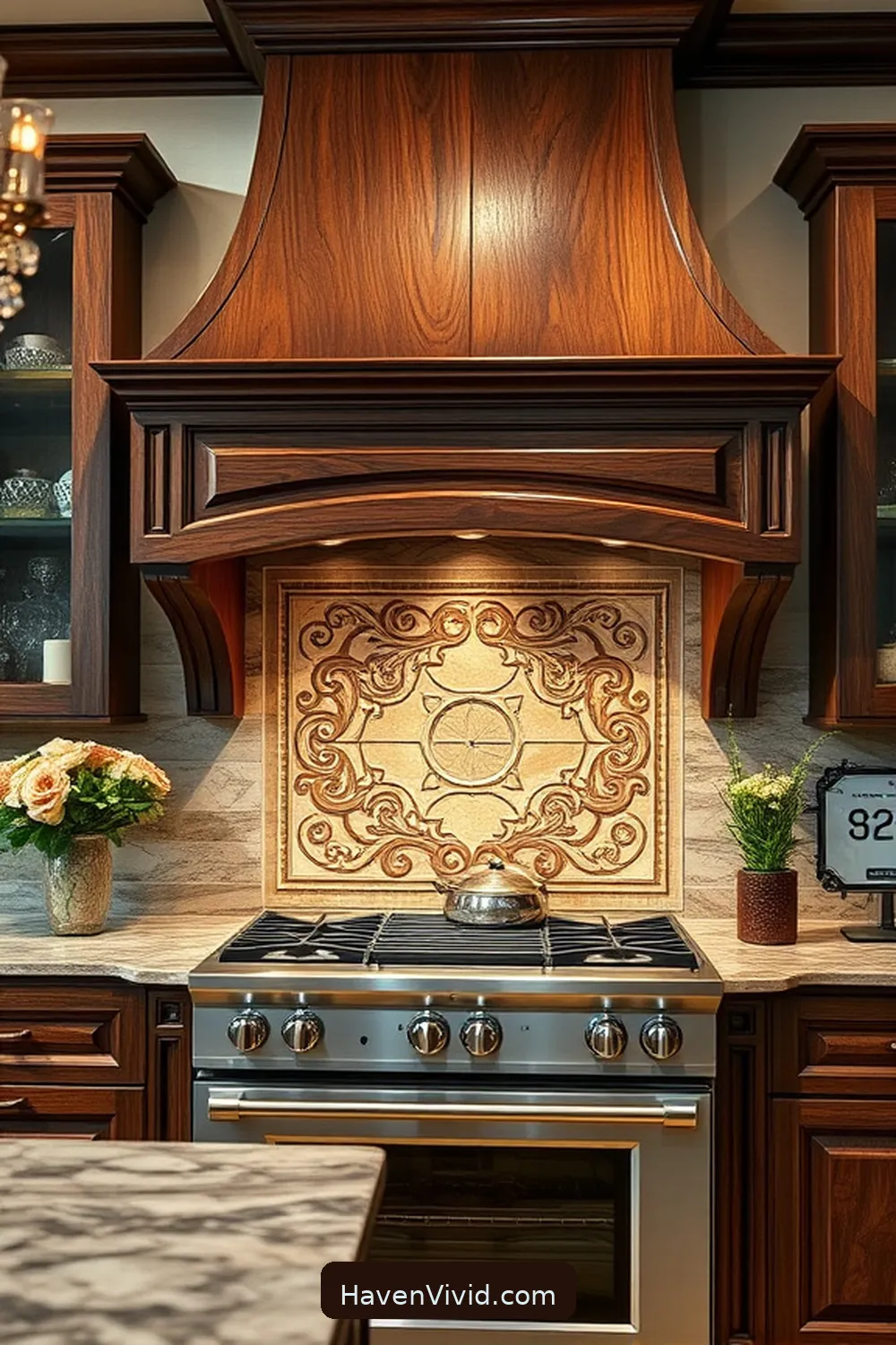 10 Ways to Achieve a Glamorous Kitchen Lifestyle Using Recycled Wood 11 Custom Wood Range Hoods and Backsplashes for 10 Ways to Achieve a Glamorous Kitchen Lifestyle Using Recycled Wood