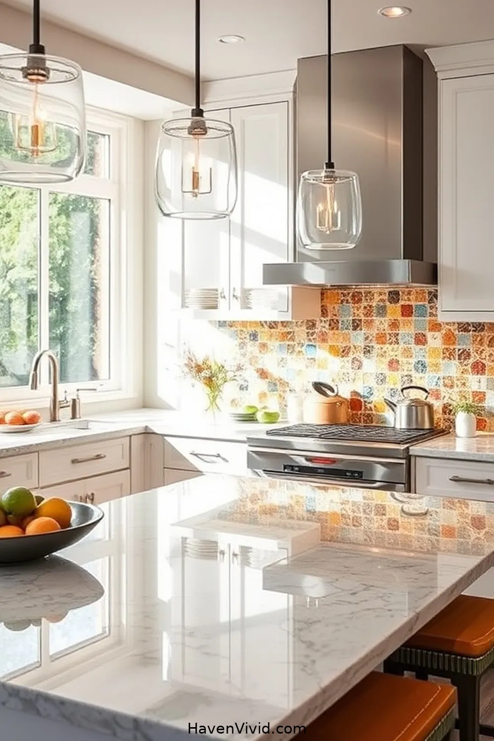 10 Ways to Achieve a Glamorous Kitchen Using Reclaimed Materials 8 Recycled Glass and Ceramics for 10 Ways to Achieve a Glamorous Kitchen Using Reclaimed Materials