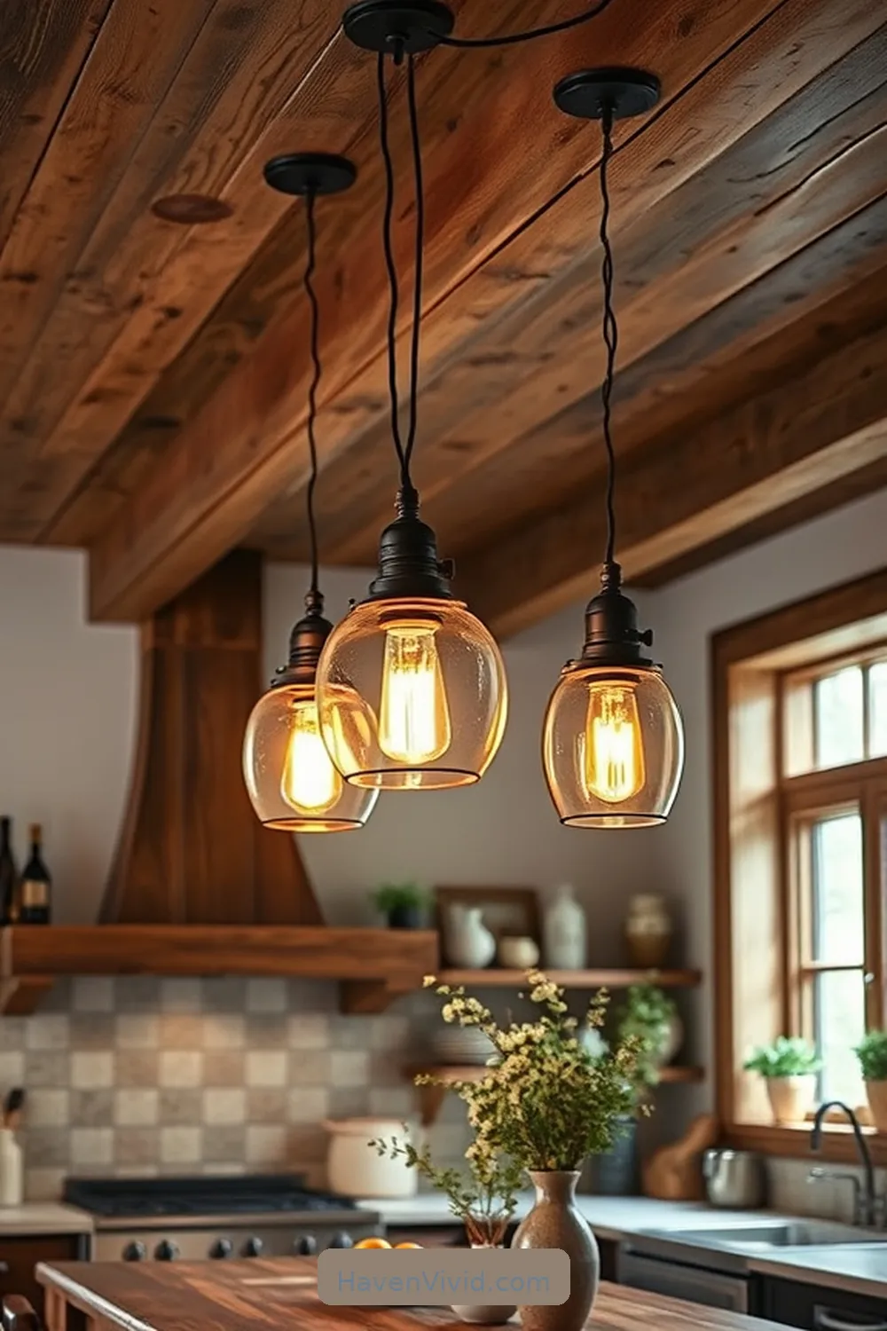10 Ways to Achieve a Glamorous Kitchen Using Reclaimed Materials 5 Salvaged Lighting Fixtures for 10 Ways to Achieve a Glamorous Kitchen Using Reclaimed Materials