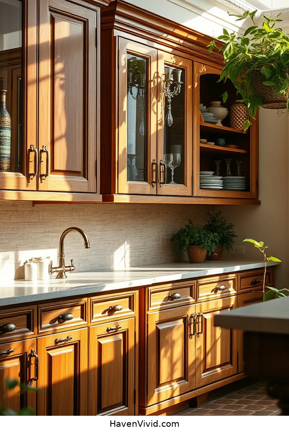 10 Ways to Achieve a Glamorous Kitchen Using Reclaimed Materials 4 Upcycled Cabinetry for 10 Ways to Achieve a Glamorous Kitchen Using Reclaimed Materials