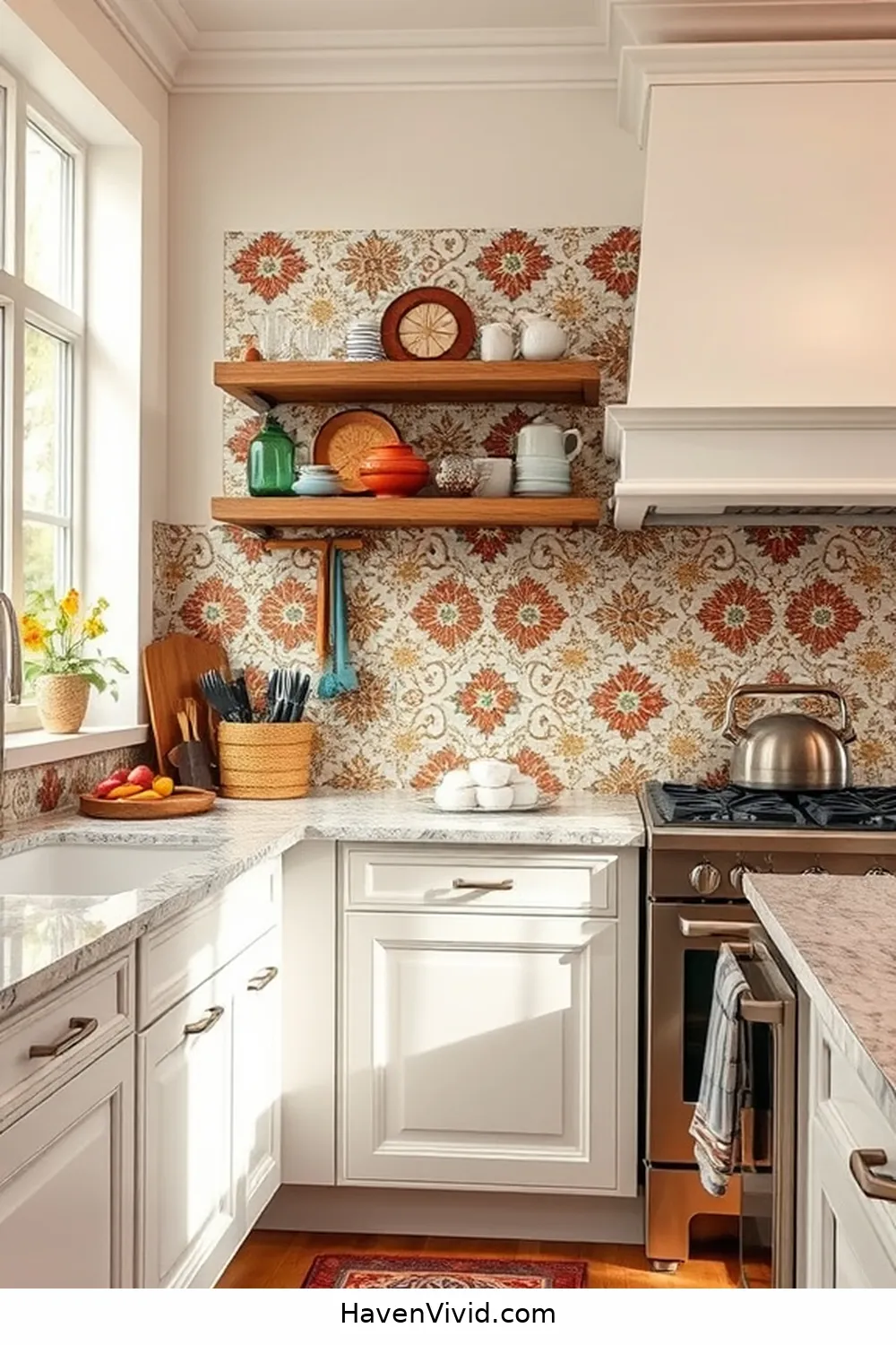 10 Ways to Achieve a Glamorous Kitchen Using Reclaimed Materials 3 Vintage Tile Backsplashes for 10 Ways to Achieve a Glamorous Kitchen Using Reclaimed Materials
