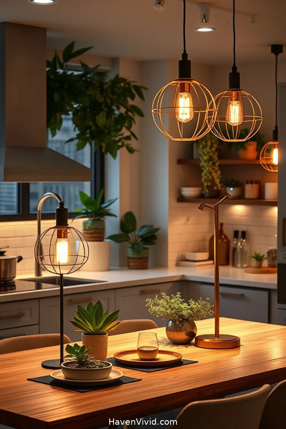 10 Ways to Brighten Urban Living Kitchens Using Solar-Powered Lights 7 Brighten up With Solar Table Lamps for 10 Ways to Brighten Urban Living Kitchens Using Solar-Powered Lights