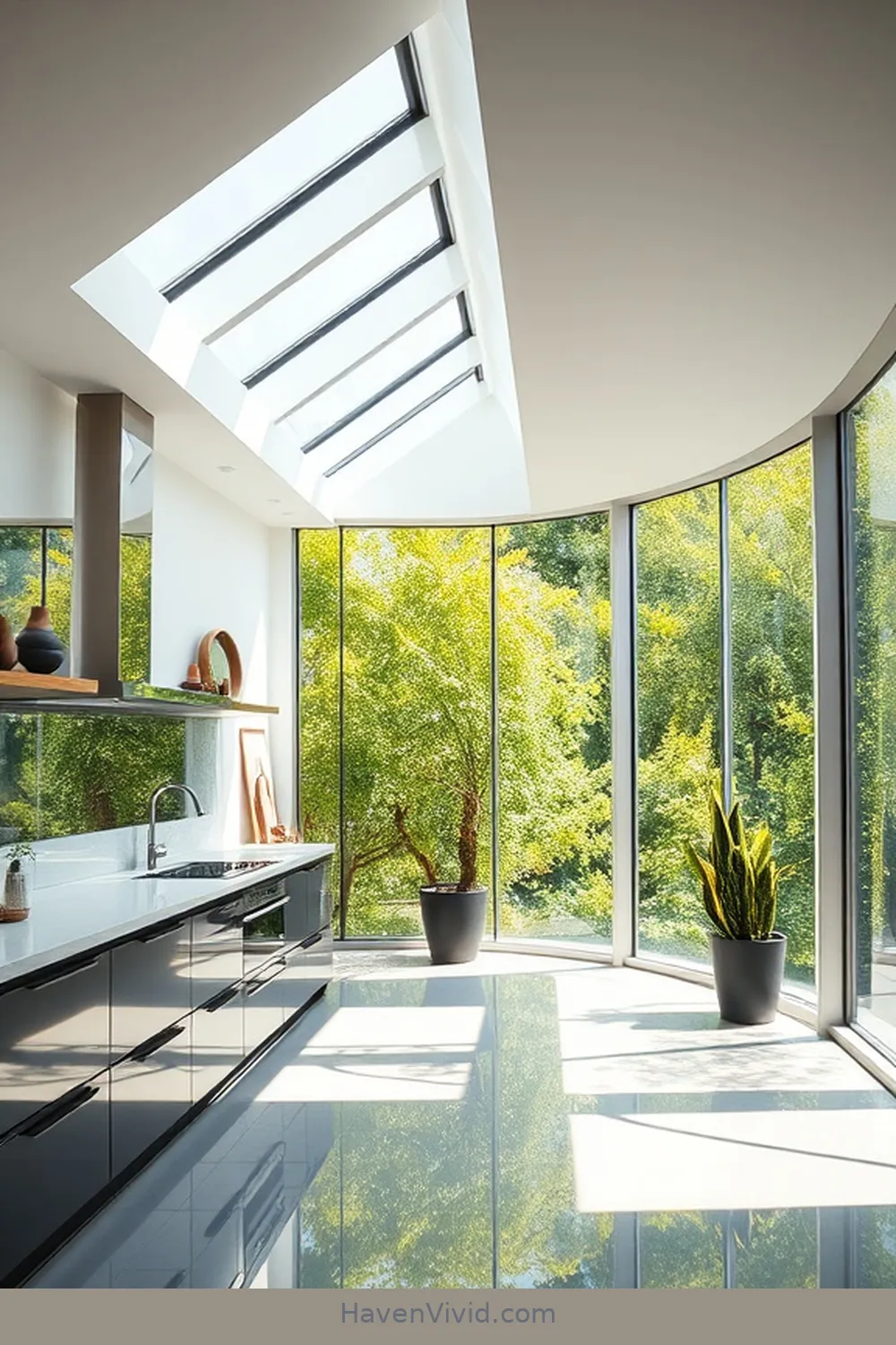 10 Ways to Brighten Urban Living Kitchens Using Solar-Powered Lights 2 Maximize Natural Light With Solar Skylights for 10 Ways to Brighten Urban Living Kitchens Using Solar-Powered Lights