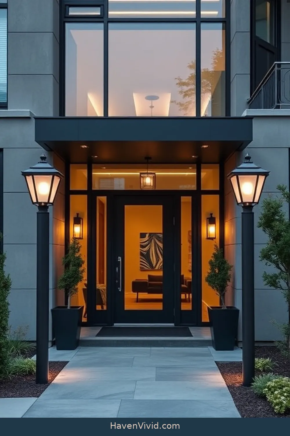 10 Ways to Brighten Your Urban Living Entryway Using Solar-Powered Lights 5 Add Solar Post Lights for Stylish Entrance Markers for 10 Ways to Brighten Your Urban Living Entryway Using Solar-Powered Lights