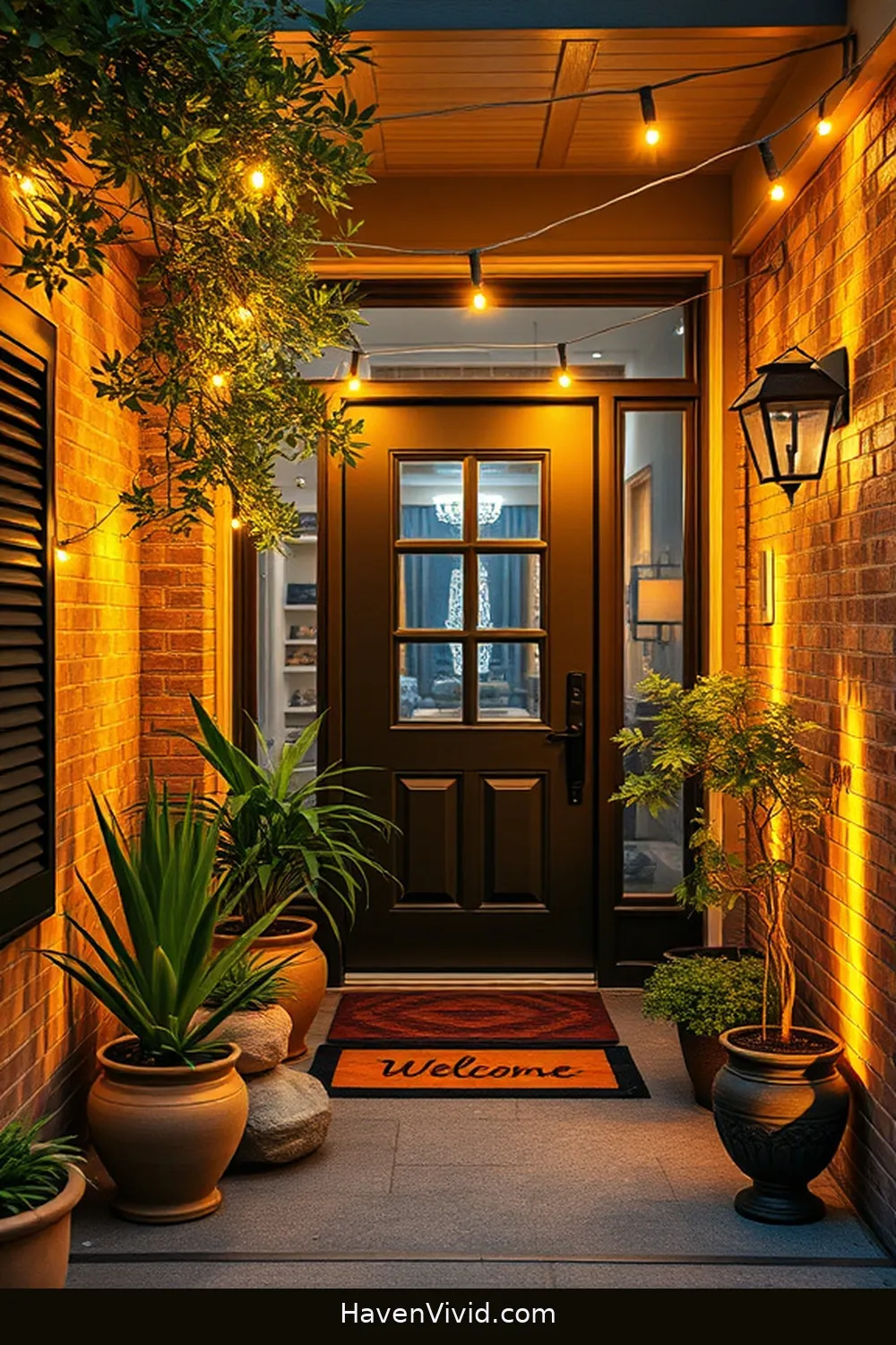 10 Ways to Brighten Your Urban Living Entryway Using Solar-Powered Lights 4 Incorporate Solar String Lights for a Cozy Ambiance for 10 Ways to Brighten Your Urban Living Entryway Using Solar-Powered Lights