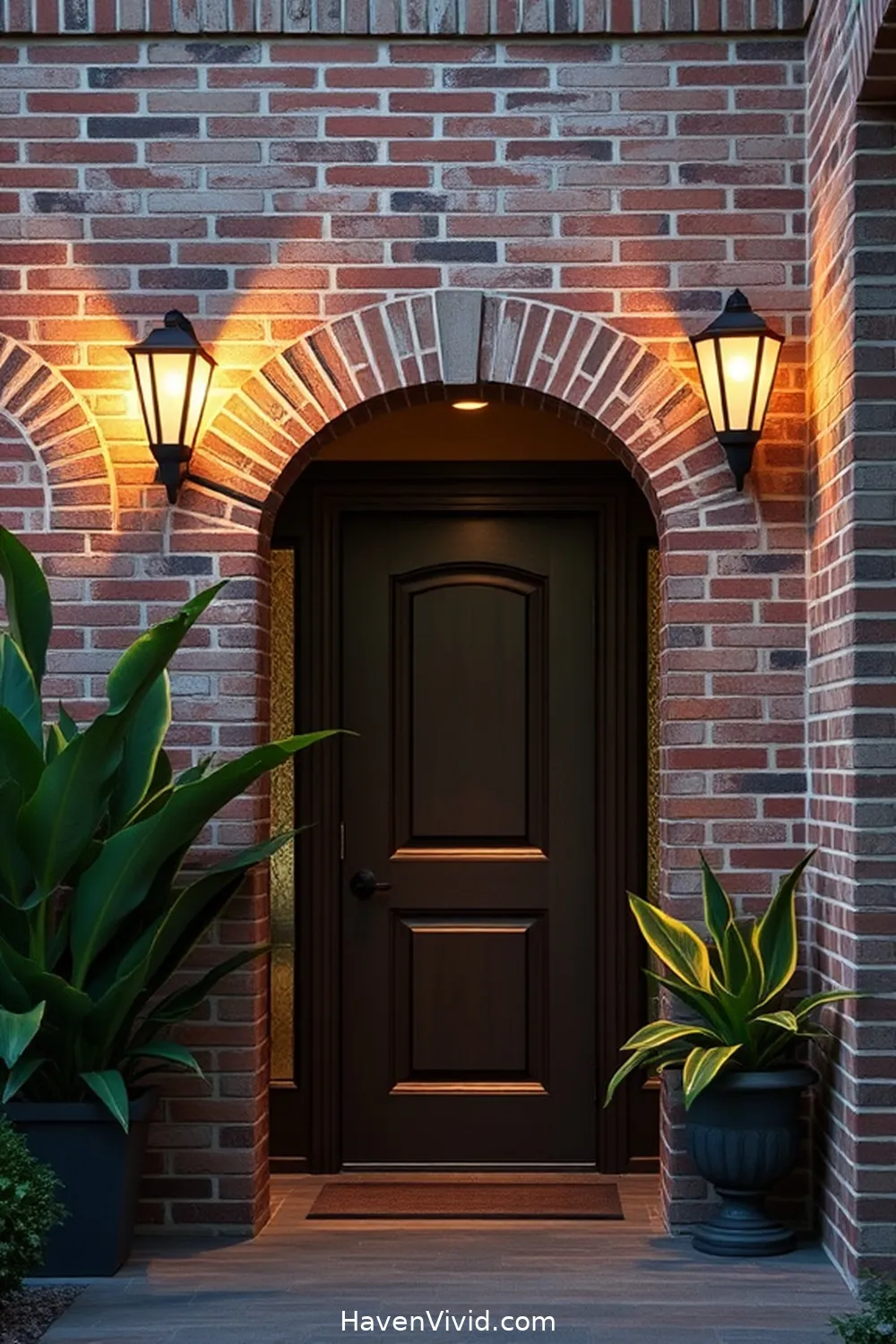 10 Ways to Brighten Your Urban Living Entryway Using Solar-Powered Lights 3 Use Solar Wall Sconces to Highlight Architectural Features for 10 Ways to Brighten Your Urban Living Entryway Using Solar-Powered Lights