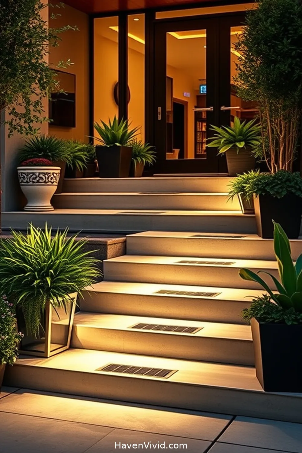 10 Ways to Brighten Your Urban Living Entryway Using Solar-Powered Lights 7 Utilize Solar Step Lights for Safety and Style for 10 Ways to Brighten Your Urban Living Entryway Using Solar-Powered Lights