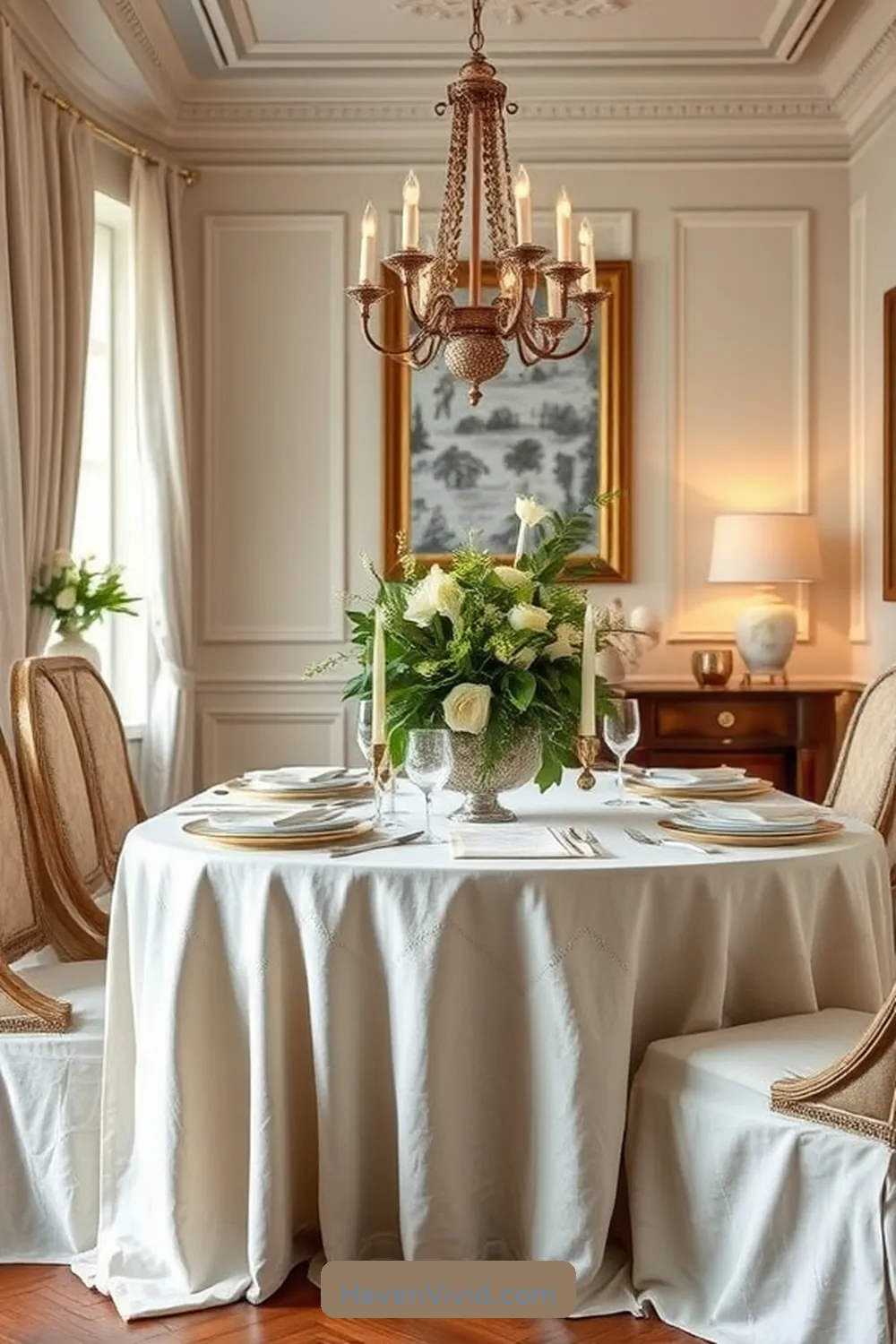 10 Ways to Create a Family-Friendly Dining Room Using Organic Cotton 2 Choose Organic Cotton Table Linens for 10 Ways to Create a Family-Friendly Dining Room Using Organic Cotton