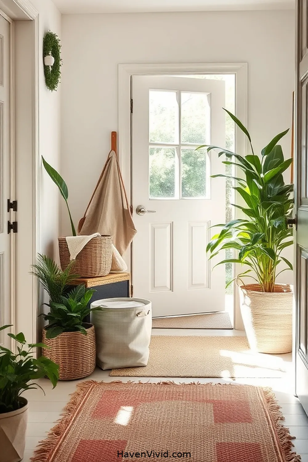 10 Ways to Create a Family-Friendly Living Entryway Using Organic Cotton 4 Stylish Storage Solutions With Organic Cotton Bins for 10 Ways to Create a Family-Friendly Living Entryway Using Organic Cotton