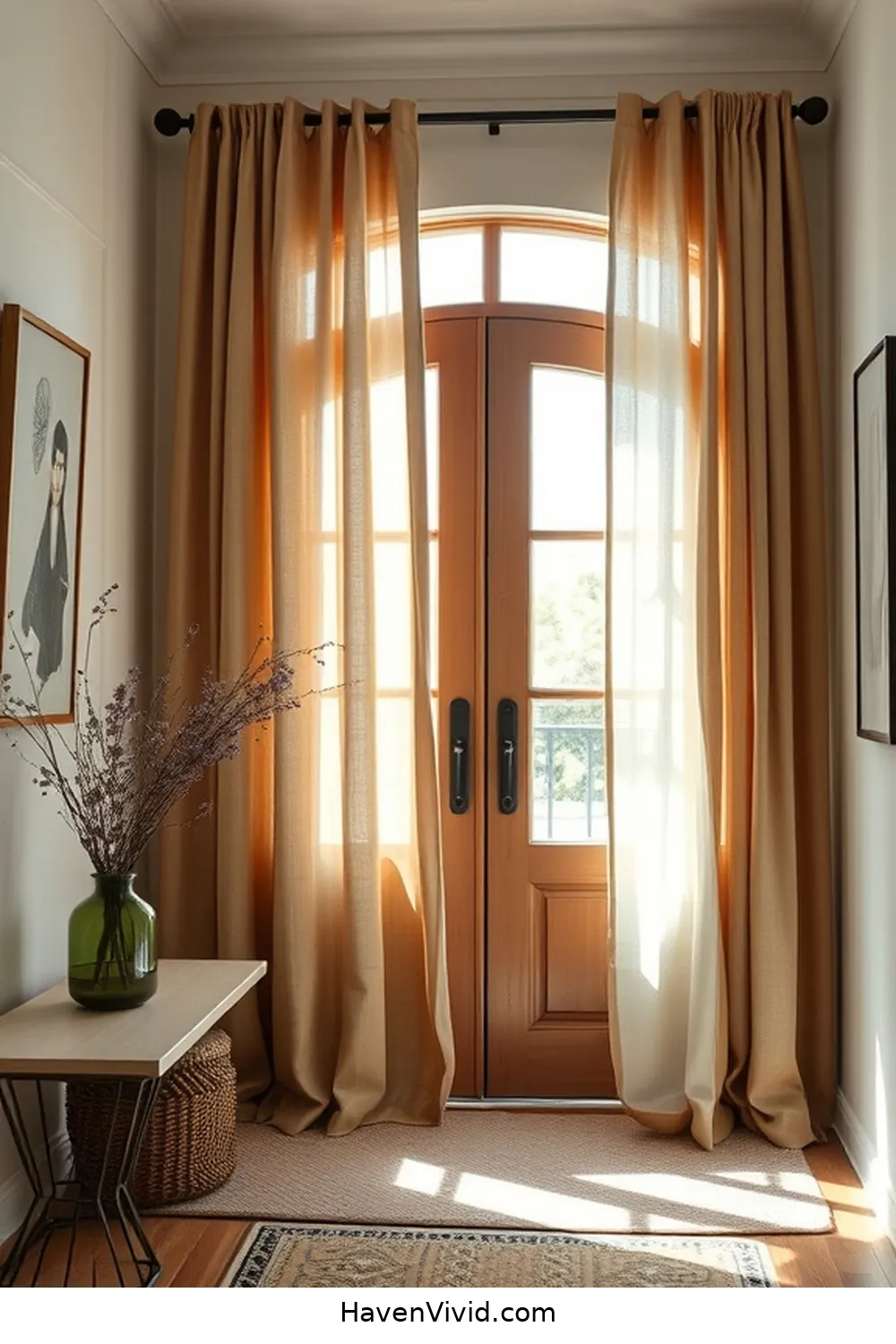 10 Ways to Create a Family-Friendly Living Entryway Using Organic Cotton 8 Versatile Organic Cotton Curtains for Privacy and Style for 10 Ways to Create a Family-Friendly Living Entryway Using Organic Cotton