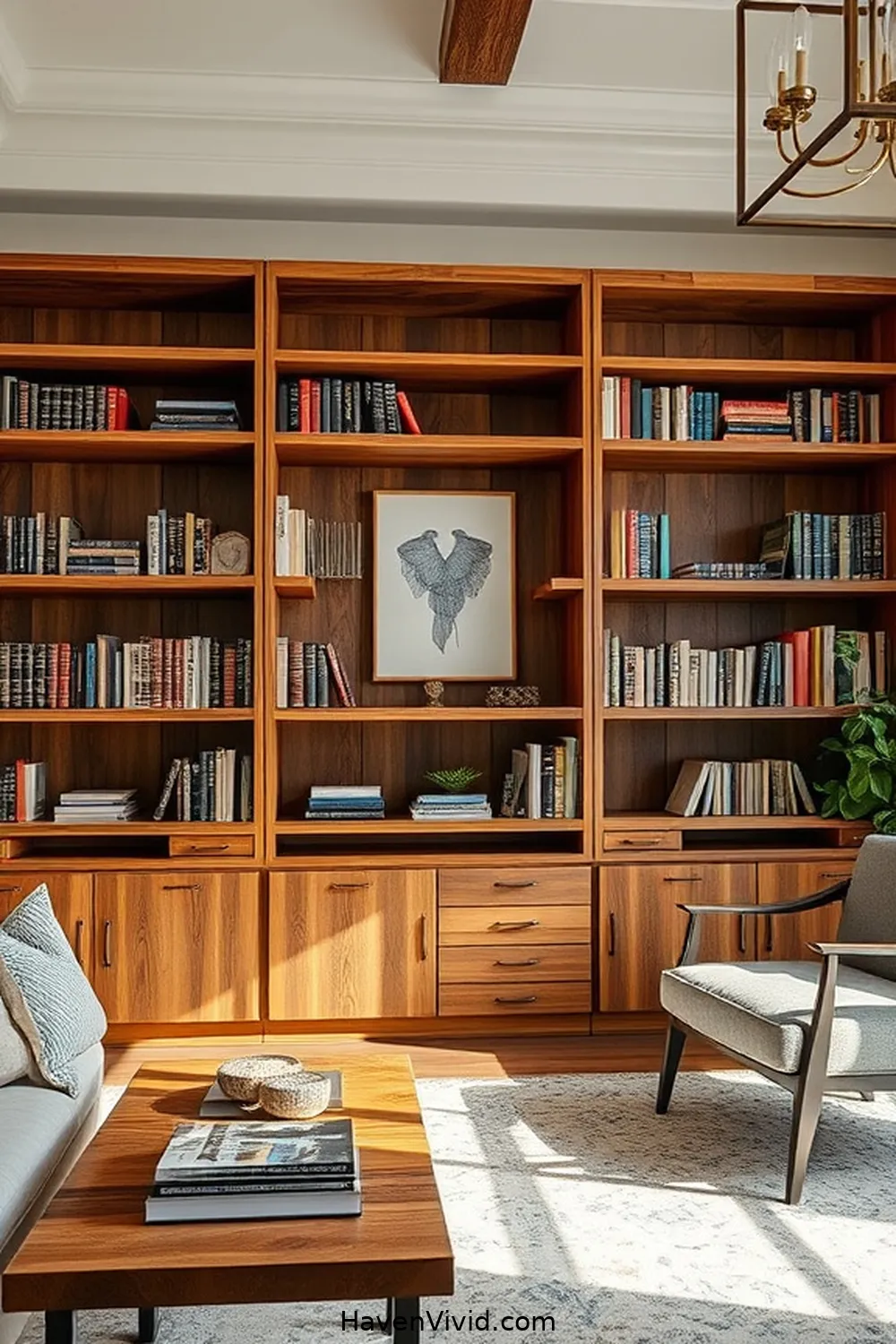 10 Ways to Create a Glamorous Library Using Recycled Wood 11 Build Modular Storage Solutions With Reclaimed Materials for 10 Ways to Create a Glamorous Library Using Recycled Wood