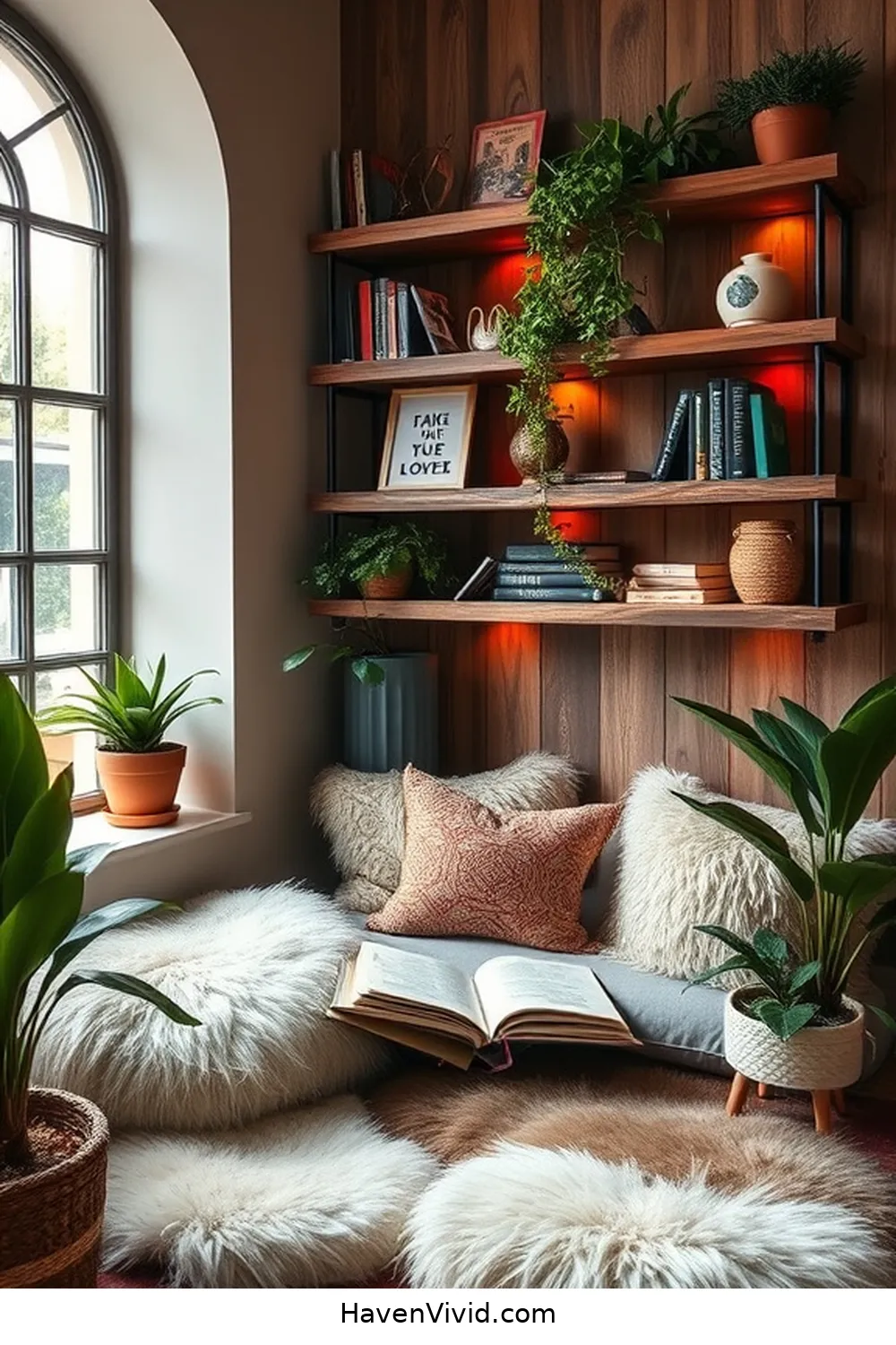 10 Ways to Create a Glamorous Library Using Recycled Wood 3 Craft Unique Reading Nooks With Salvaged Wood for 10 Ways to Create a Glamorous Library Using Recycled Wood