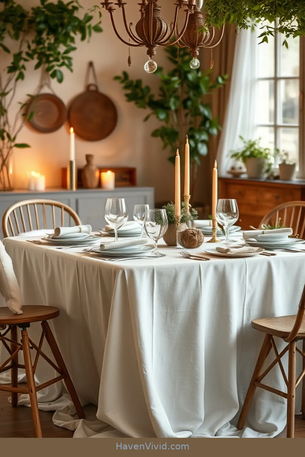 10 Ways to Embrace Eco-Friendly Living in Your Dining Room Using Organic Cotton 2 Choose Organic Cotton Tablecloths for a Sustainable Setting for 10 Ways to Embrace Eco-Friendly Living in Your Dining Room Using Organic Cotton