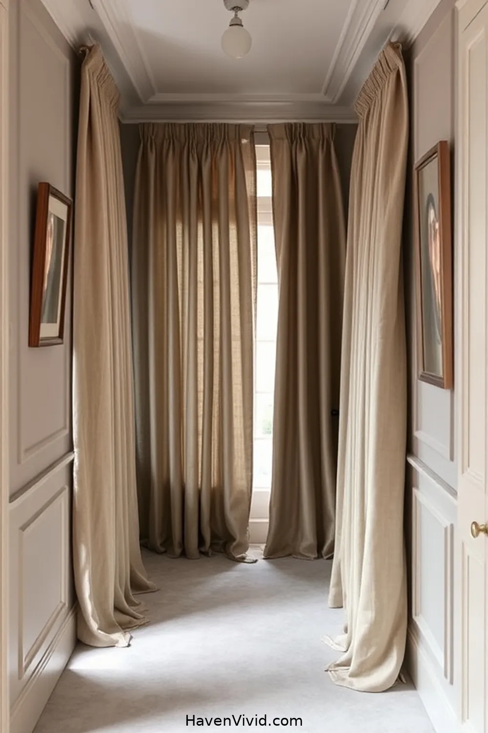 10 Ways to Embrace a Minimalist Lifestyle in Your Hallway Using Upcycled Fabric 9 Custom Fabric Curtains for Privacy and Style for 10 Ways to Embrace a Minimalist Lifestyle in Your Hallway Using Upcycled Fabric