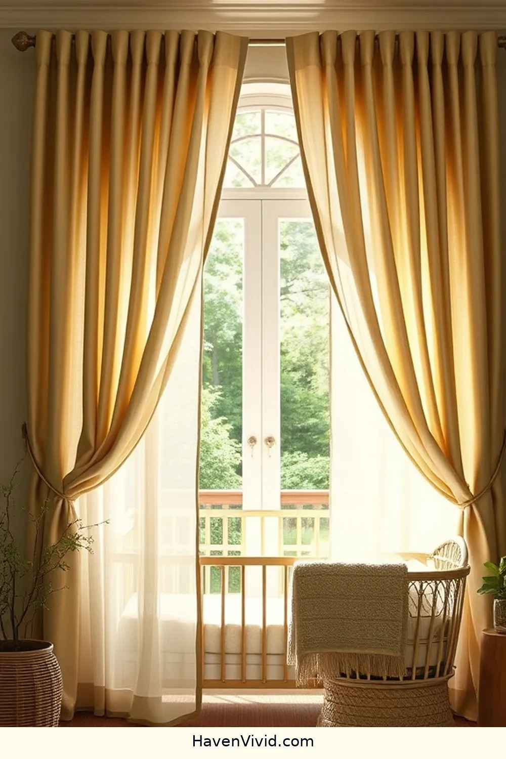 10 Ways to Use Bamboo for a Glamorous Nursery Lifestyle 10 Bamboo Curtains: Beautifully Draped Ambiance for 10 Ways to Use Bamboo for a Glamorous Nursery Lifestyle