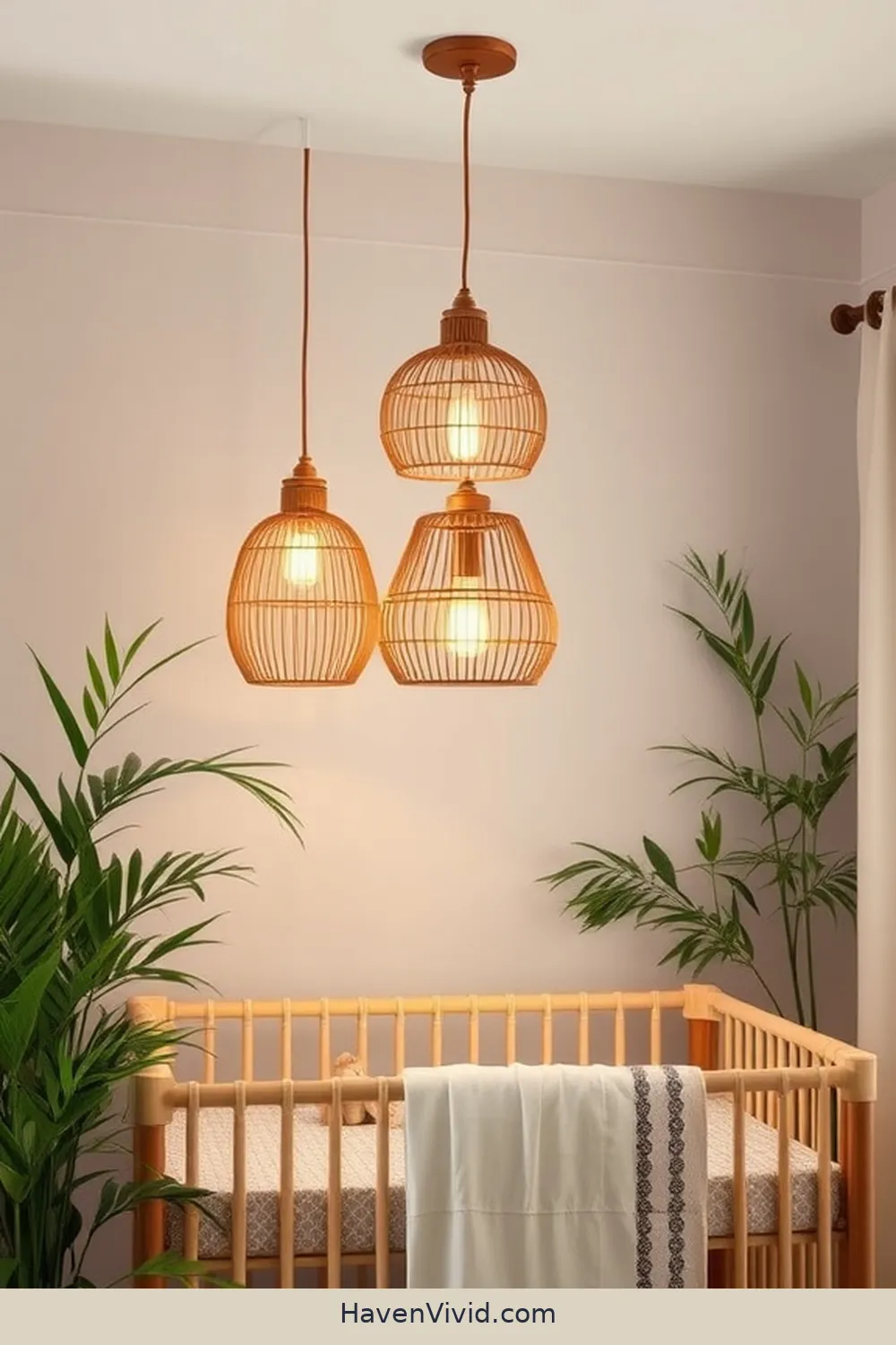 10 Ways to Use Bamboo for a Glamorous Nursery Lifestyle 8 Bamboo Lighting: Eco-Friendly Glow for 10 Ways to Use Bamboo for a Glamorous Nursery Lifestyle