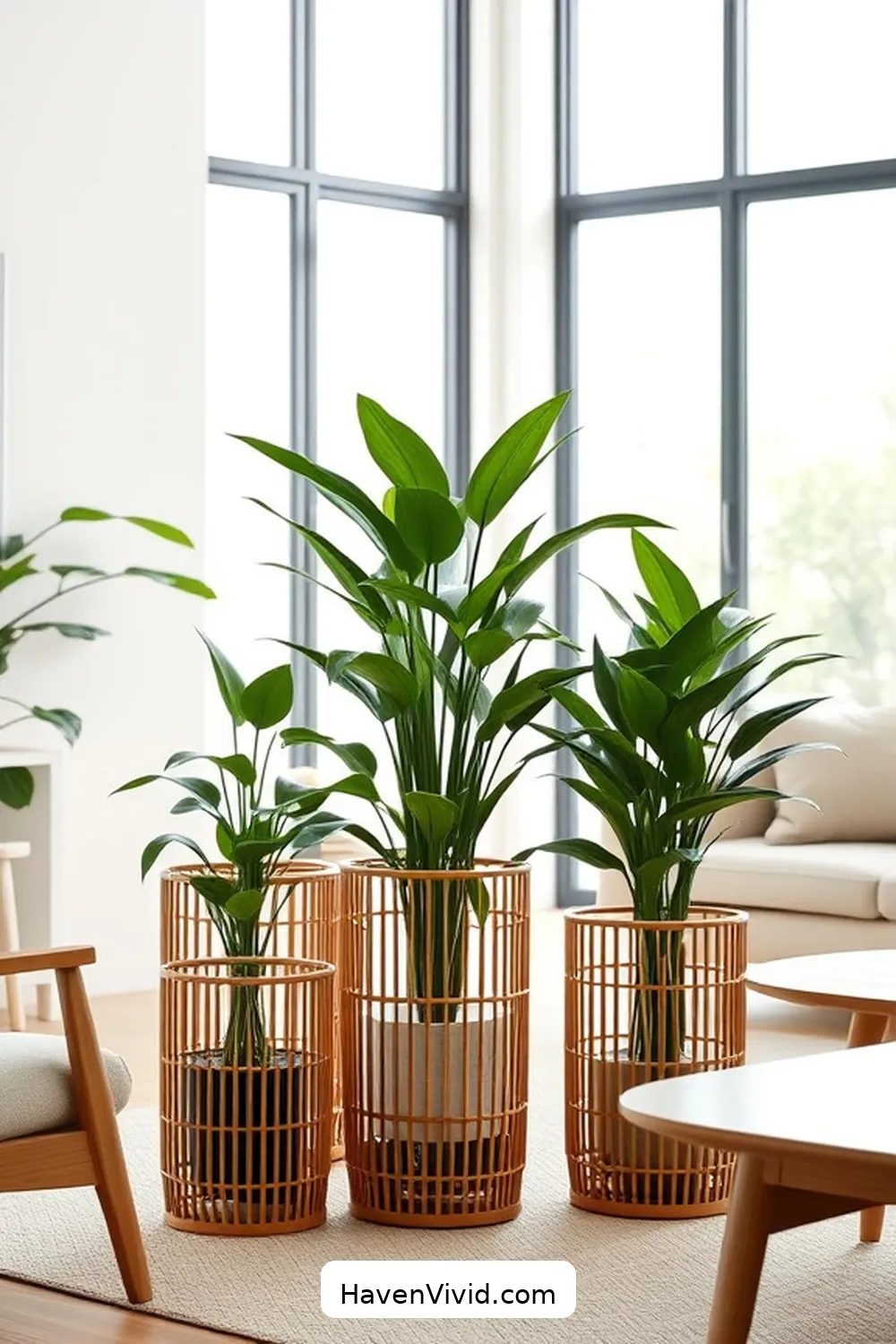 10 Ways to Use Bamboo in Your Urban Home Office 4 Bamboo Plant Holders to Bring Greenery Indoors for 10 Ways to Use Bamboo in Your Urban Home Office