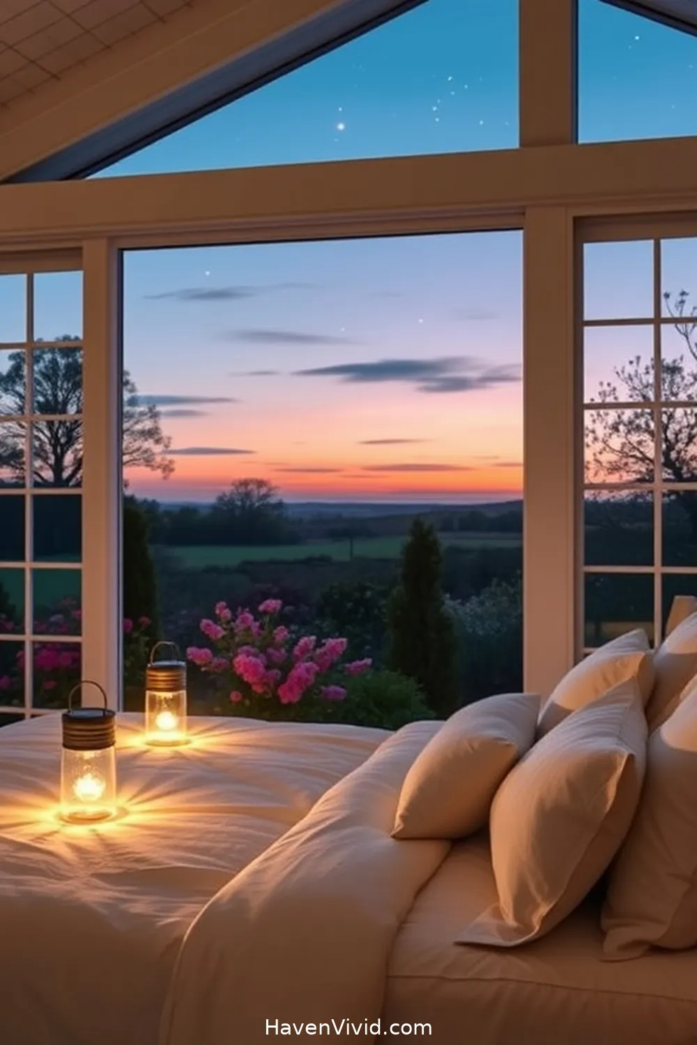 10 Ways to Use Solar-Powered Lights for Farmhouse Bedroom Living 11 Enhance Outdoor Views With Solar Garden Lights for 10 Ways to Use Solar-Powered Lights for Farmhouse Bedroom Living