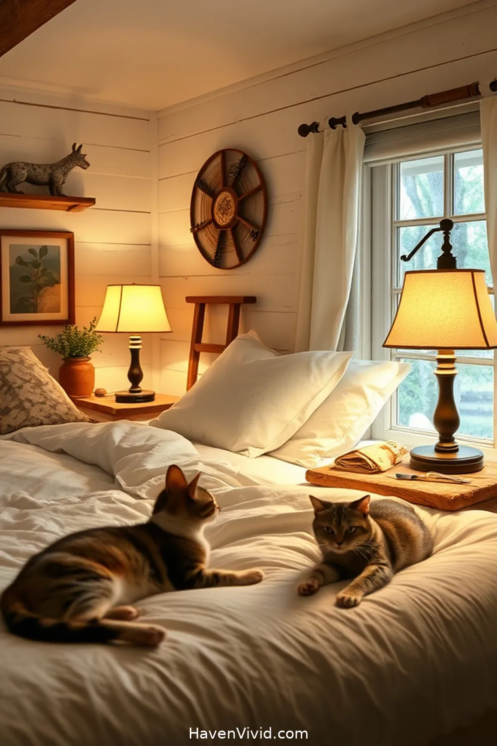 10 Ways to Use Solar-Powered Lights for Farmhouse Bedroom Living 7 Incorporate Solar-Powered Table Lamps for 10 Ways to Use Solar-Powered Lights for Farmhouse Bedroom Living