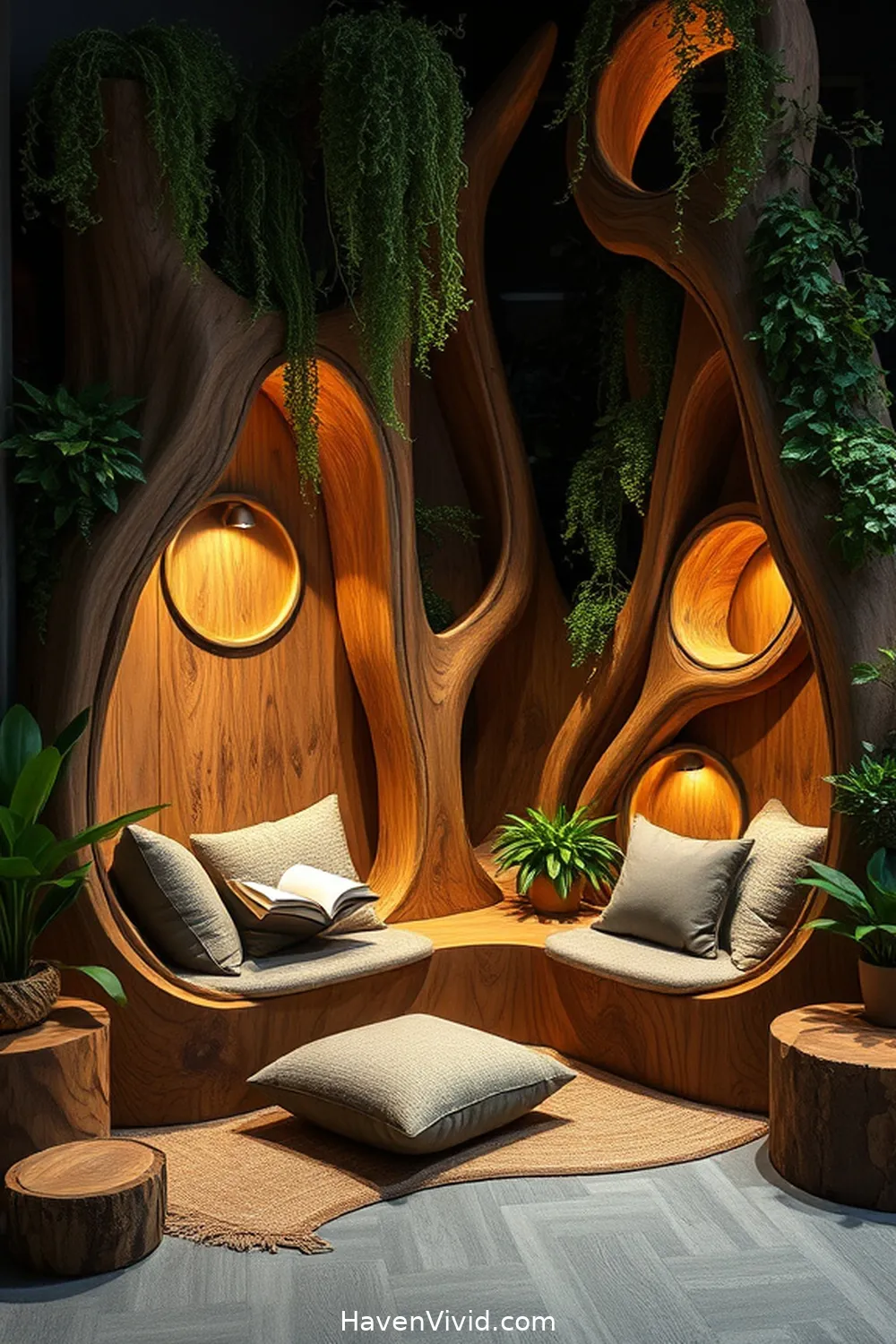 11 Artistic Uses of Recycled Wood in Library Spaces 3 Interactive Reading Nooks for 11 Artistic Uses of Recycled Wood in Library Spaces