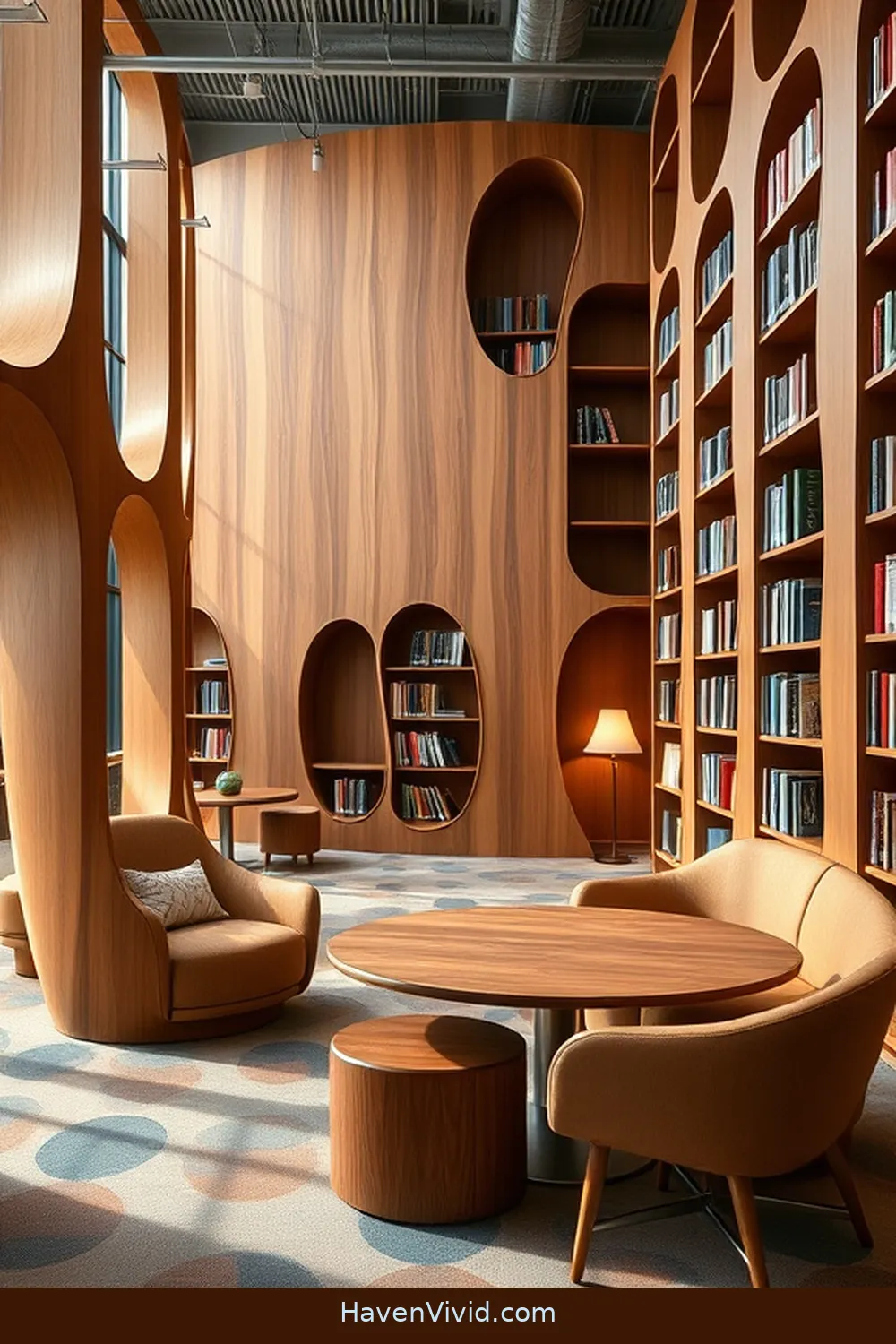 11 Artistic Uses of Recycled Wood in Library Spaces 12 Modular Furniture Systems for 11 Artistic Uses of Recycled Wood in Library Spaces