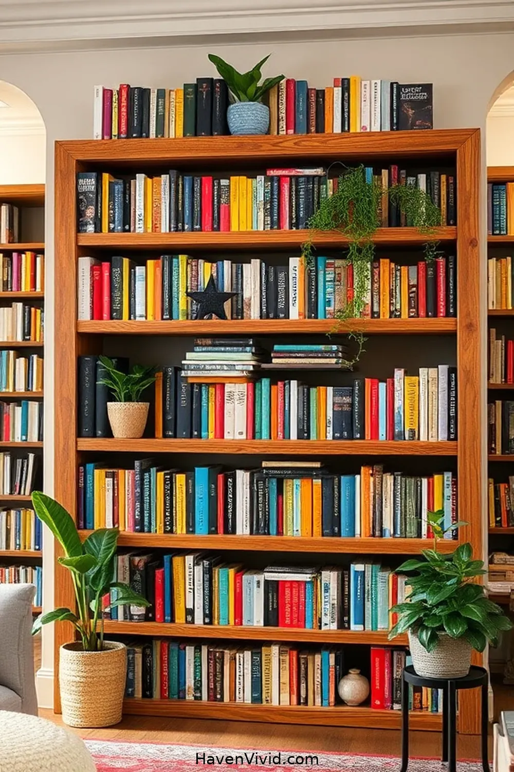 11 Artistic Uses of Recycled Wood in Library Spaces 2 Reclaimed Wood Bookcases for 11 Artistic Uses of Recycled Wood in Library Spaces