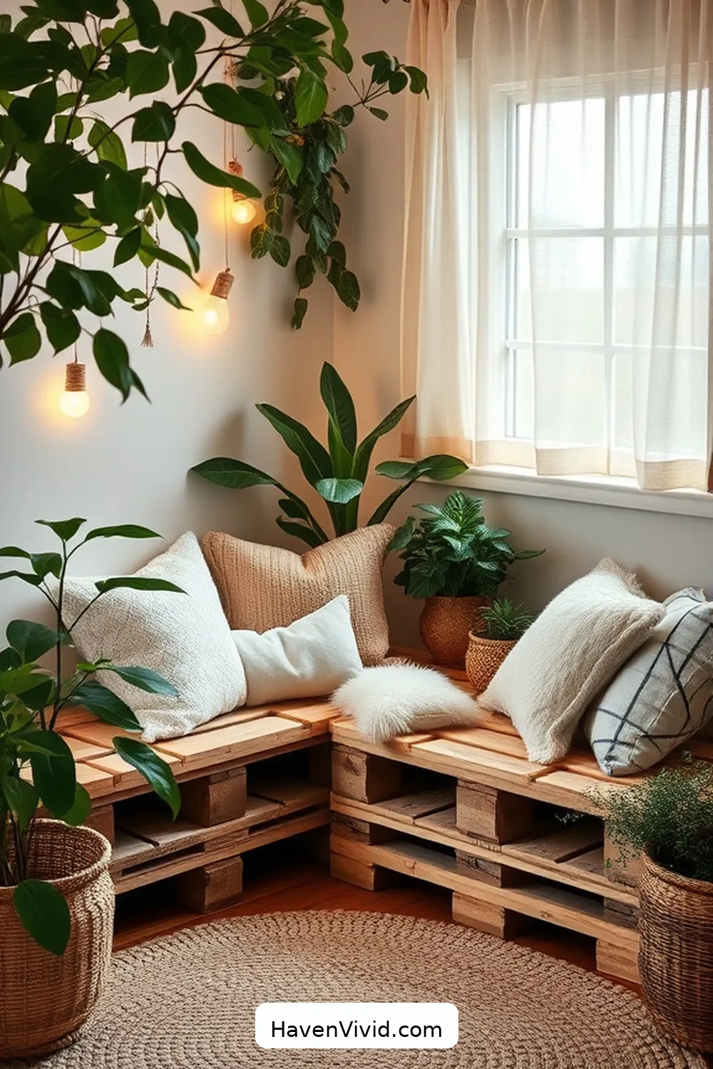 11 Creative Ways for Eco-Friendly Living in Your Nursery Using Reclaimed Materials 8 Design a Cozy Reading Nook With Reclaimed Pallets for 11 Creative Ways for Eco-Friendly Living in Your Nursery Using Reclaimed Materials