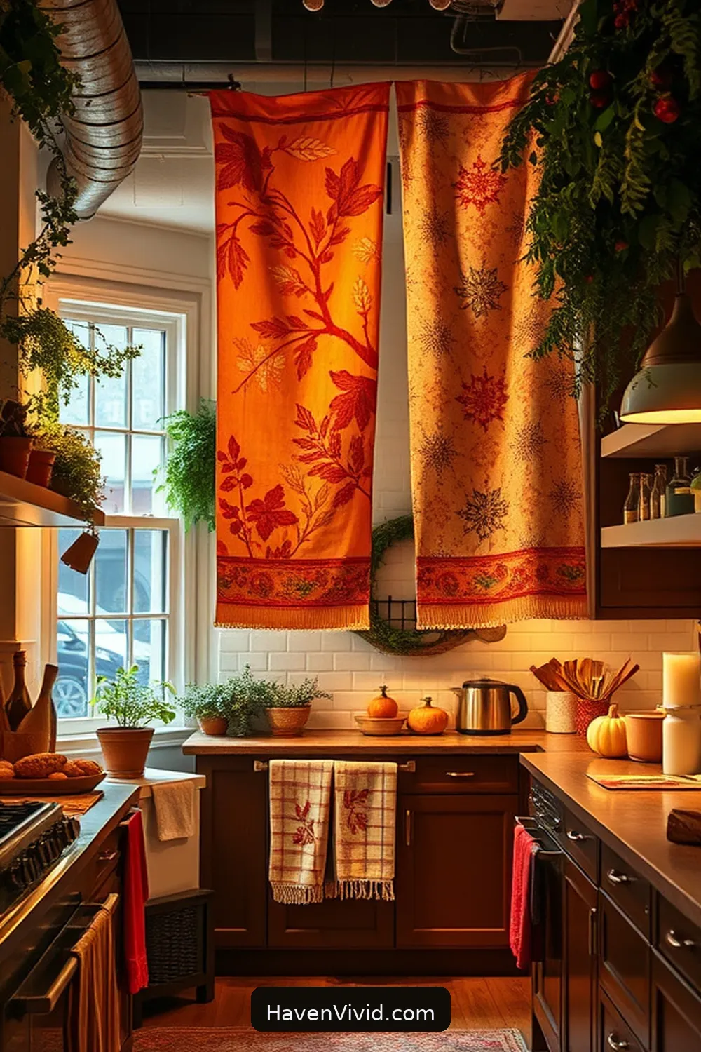 11 Creative Ways for Urban Kitchen Living Using Upcycled Fabric 10 Fabric Banners for Seasonal Decor for 11 Creative Ways for Urban Kitchen Living Using Upcycled Fabric