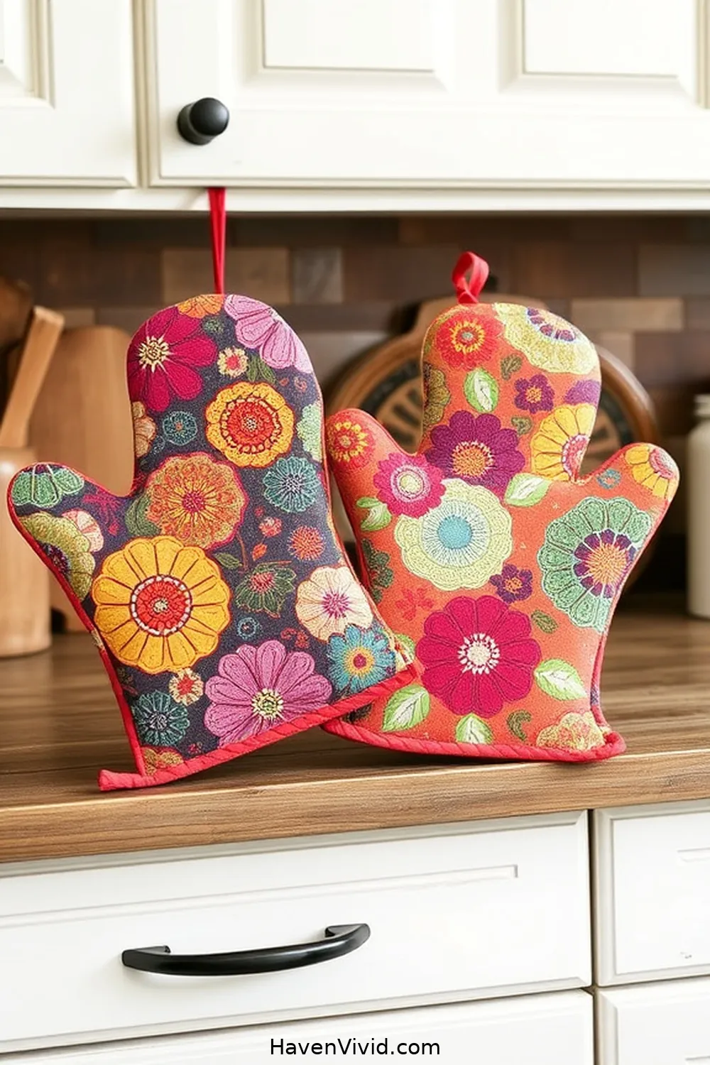 11 Creative Ways for Urban Kitchen Living Using Upcycled Fabric 6 Fabric Pot Holders and Oven Mitts for 11 Creative Ways for Urban Kitchen Living Using Upcycled Fabric
