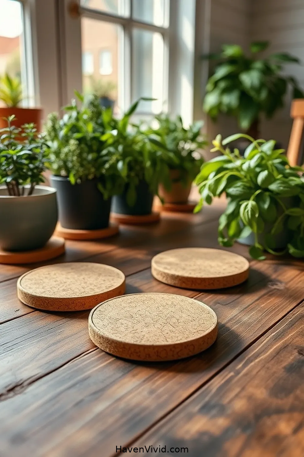 11 Eco-Friendly Kitchen Essentials Using Natural Fibers 7 Cork Coasters for 11 Eco-Friendly Kitchen Essentials Using Natural Fibers