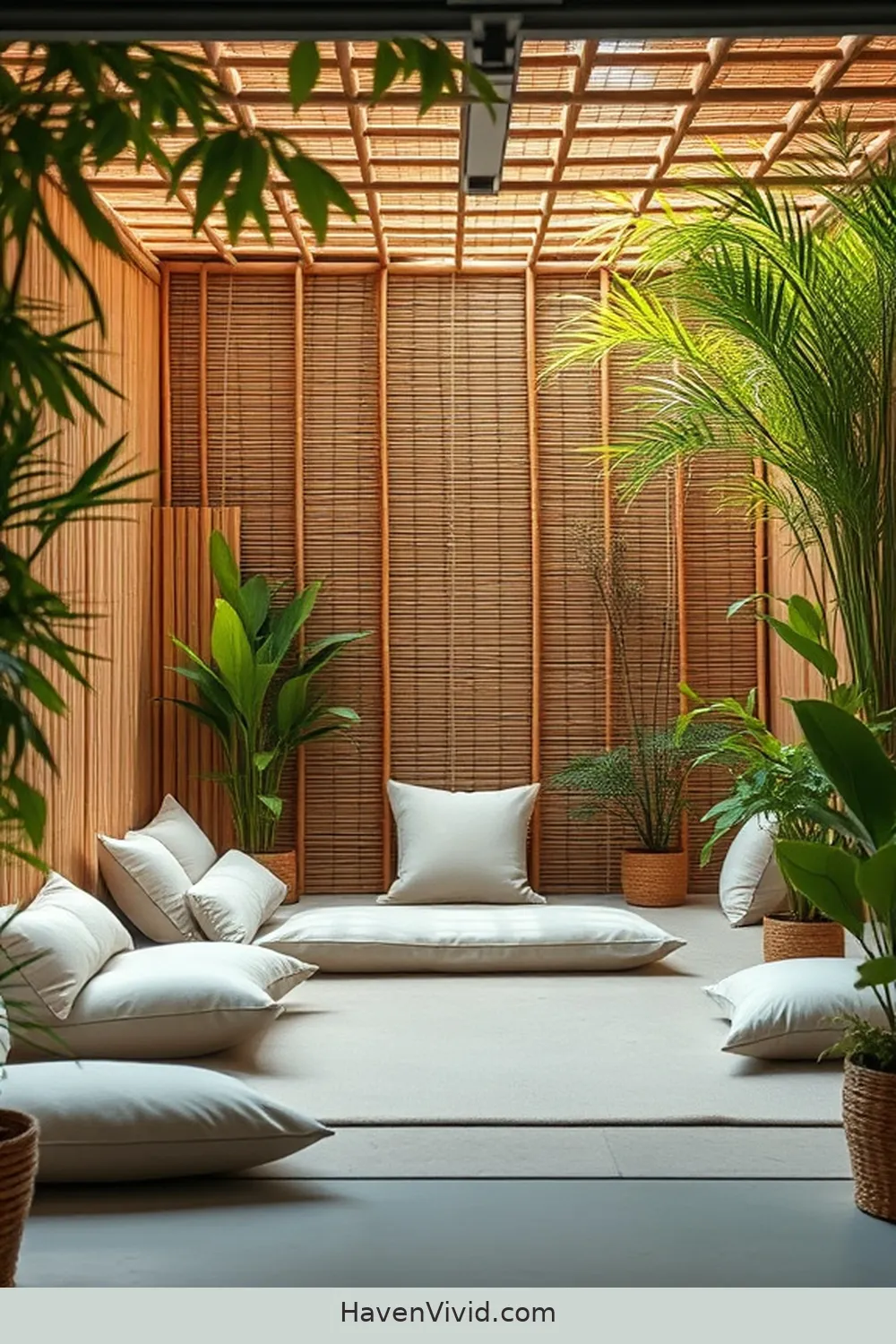 11 Innovative Ways for Urban Living in Your Garage Using Bamboo 4 Design a Relaxing Meditation Space With Bamboo Accents for 11 Innovative Ways for Urban Living in Your Garage Using Bamboo