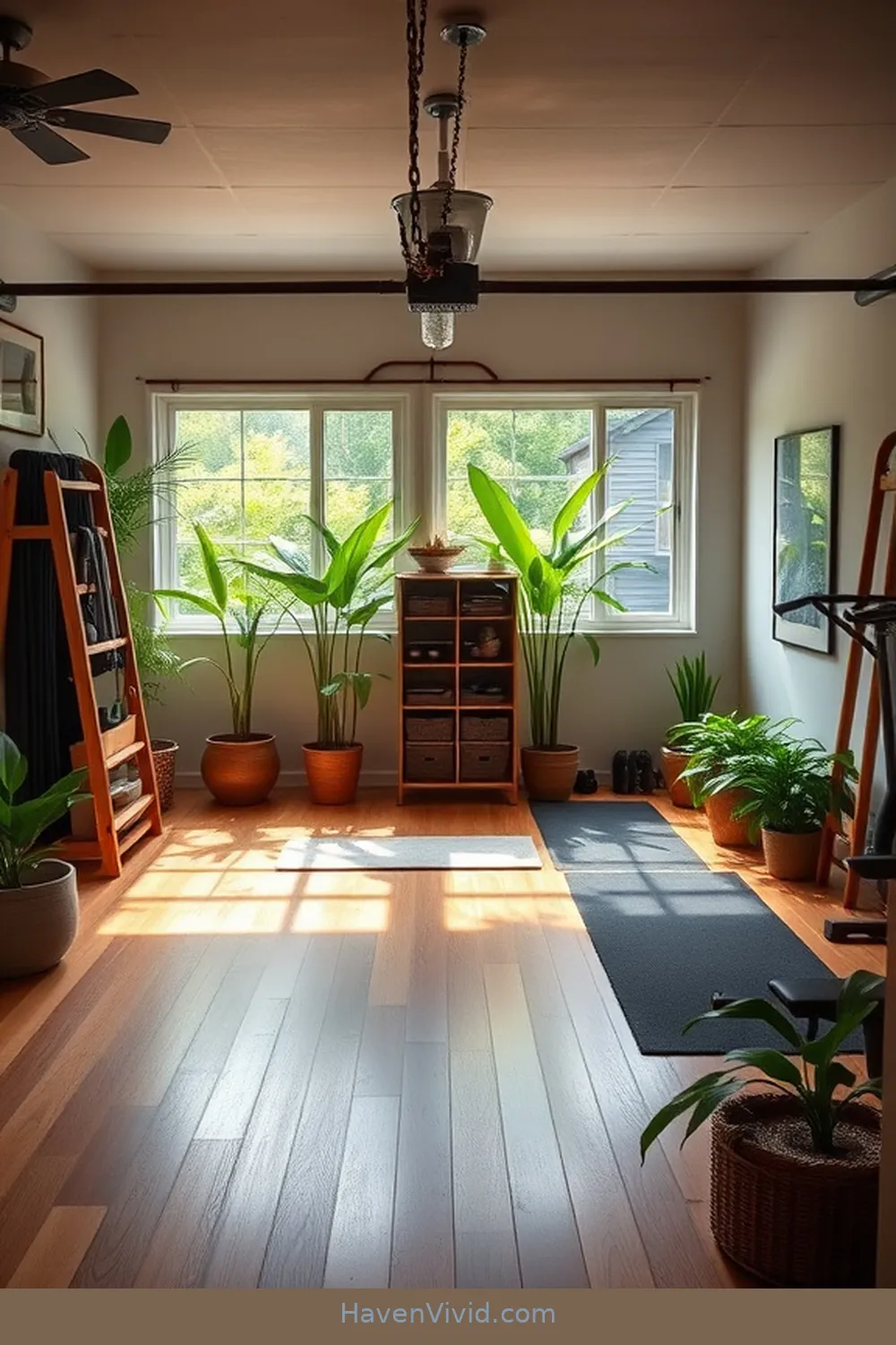 11 Innovative Ways for Urban Living in Your Garage Using Bamboo 5 Set Up a Bamboo-Inspired Home Gym for Fitness Enthusiasts for 11 Innovative Ways for Urban Living in Your Garage Using Bamboo