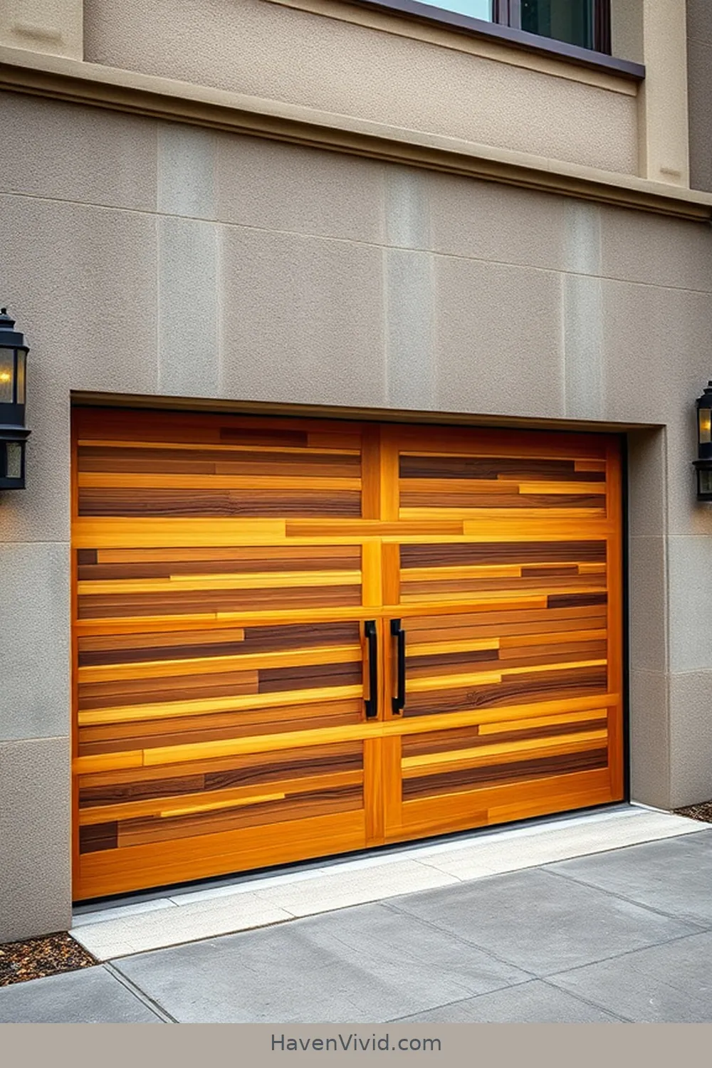 11 Innovative Ways for Urban Living in Your Garage Using Bamboo 12 Utilize Bamboo Panels for Stylish Garage Door Enhancements for 11 Innovative Ways for Urban Living in Your Garage Using Bamboo