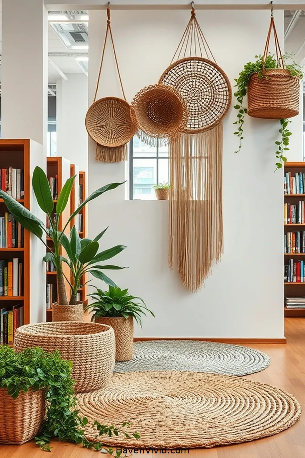 11 Ways Urban Libraries Enhance Living Spaces Using Natural Fibers 5 Eco-Friendly Decorative Elements for 11 Ways Urban Libraries Enhance Living Spaces Using Natural Fibers